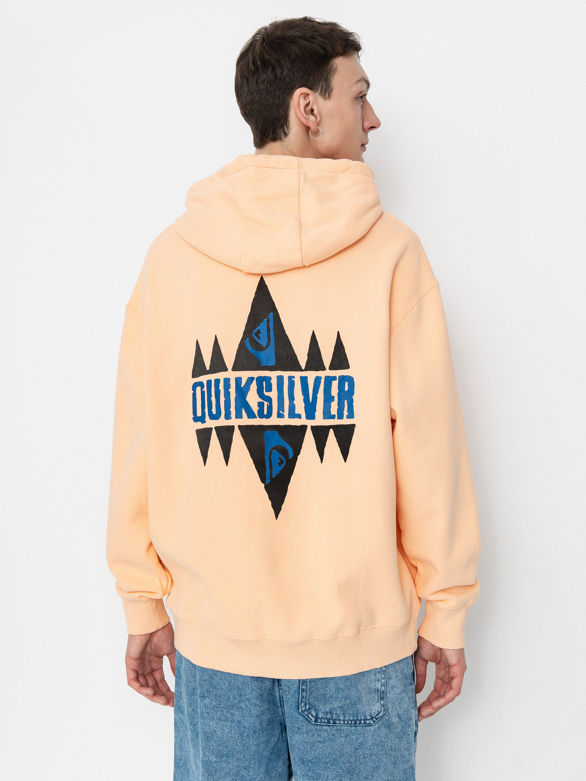 Hanorac cu glugă Quiksilver Good Hope Lake HD (peach parfait)