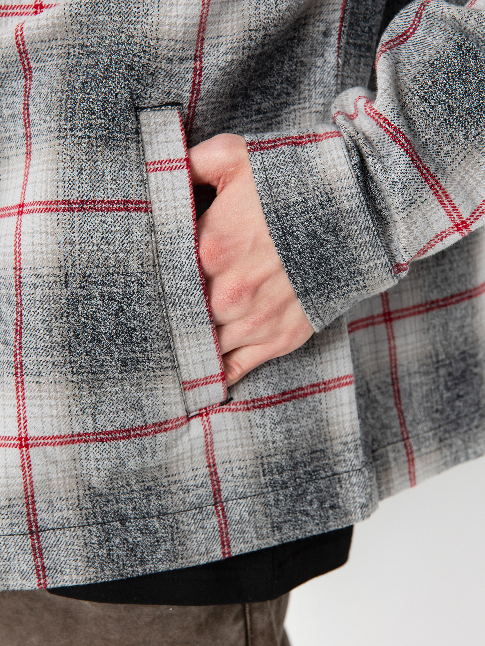 Cămașă DC Mineral (lily white plaid)