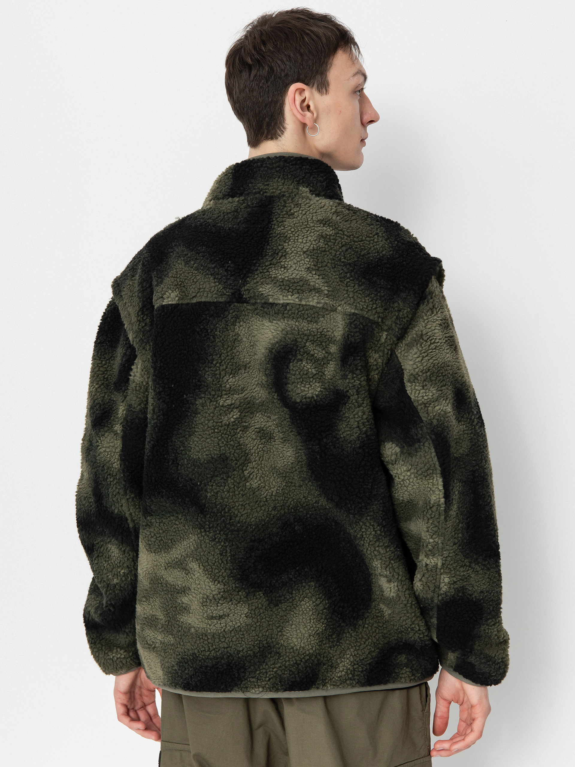 Pentru bărbați Hanorac din fleece DC Traverse (olive overspray prnt)