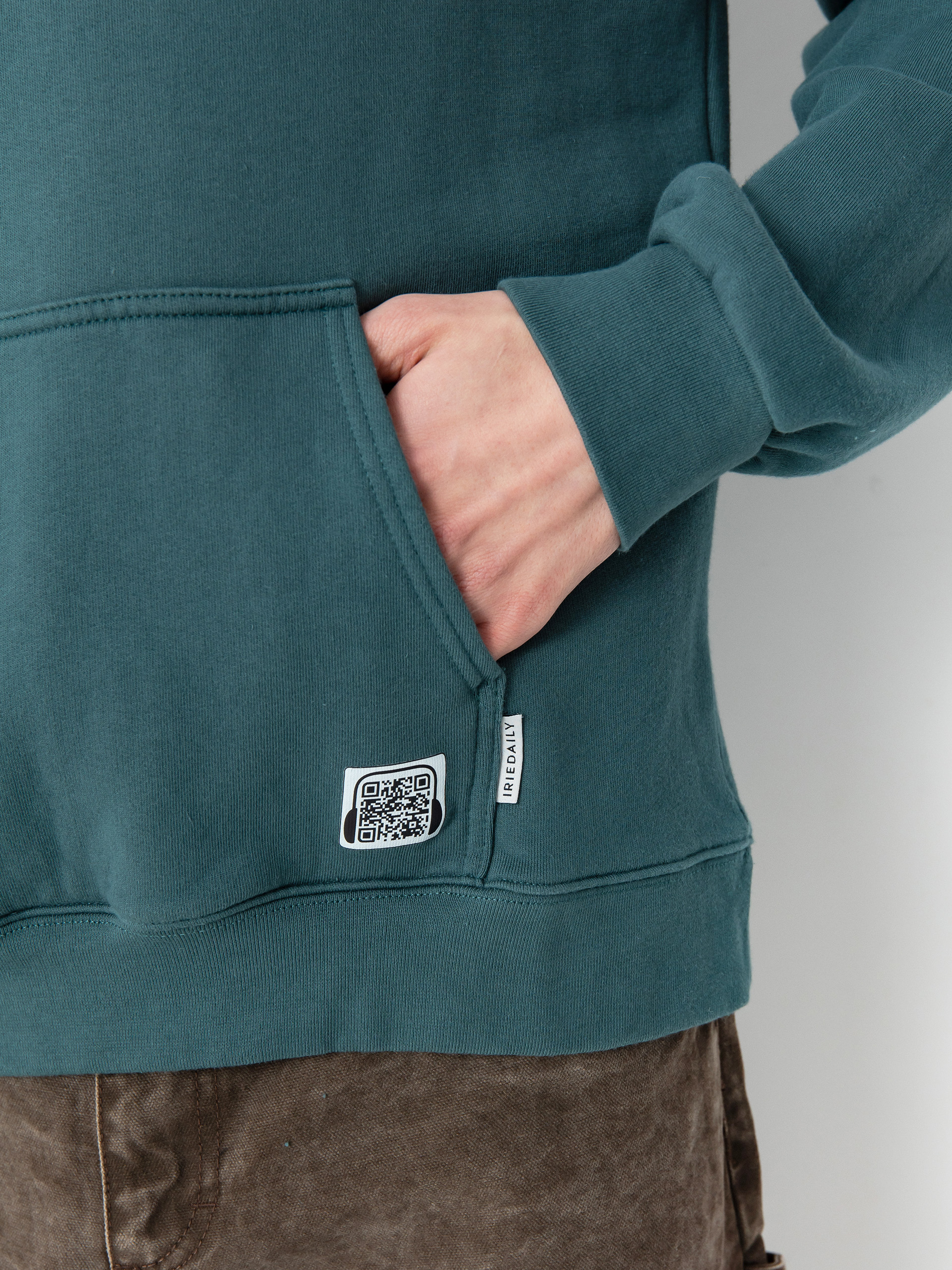 Hanorac cu glugă Iriedaily Irietape HD (cool jungle)