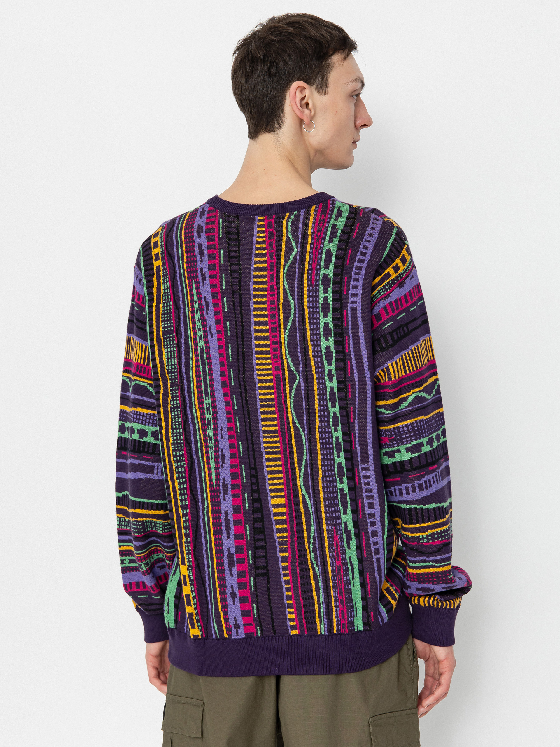 Pulover Iriedaily Theodore Knit (deep purple)