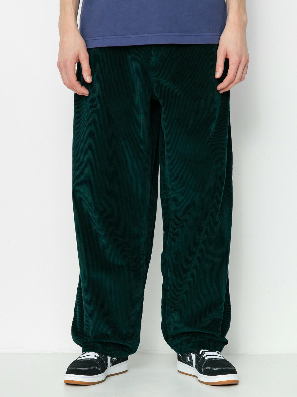 Pantaloni Polar Skate Big Boy Cord (dark emerald)