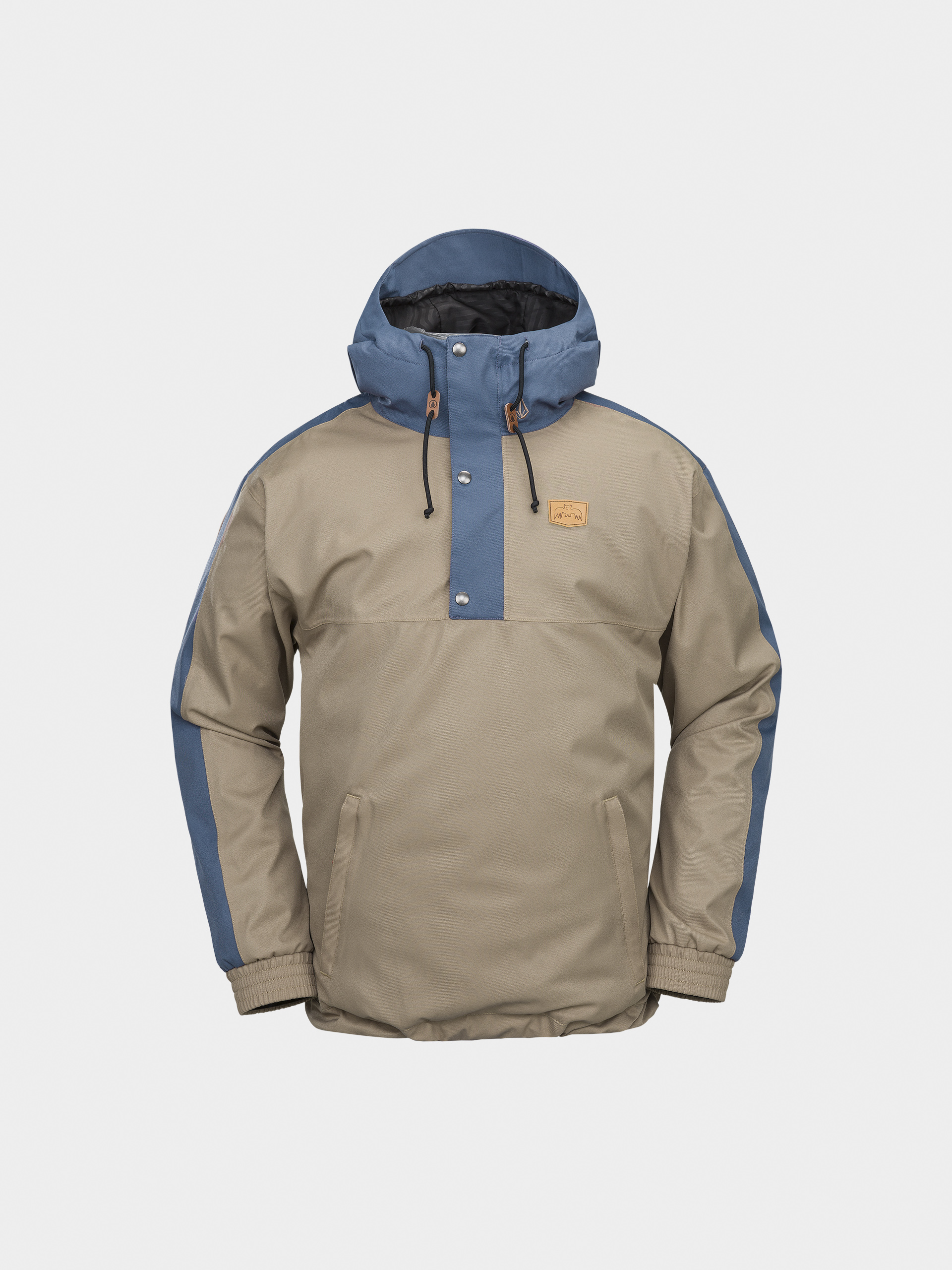 Pentru bărbați Geacă de snowboard Volcom Longo 20K Pullover (chestnut brown)