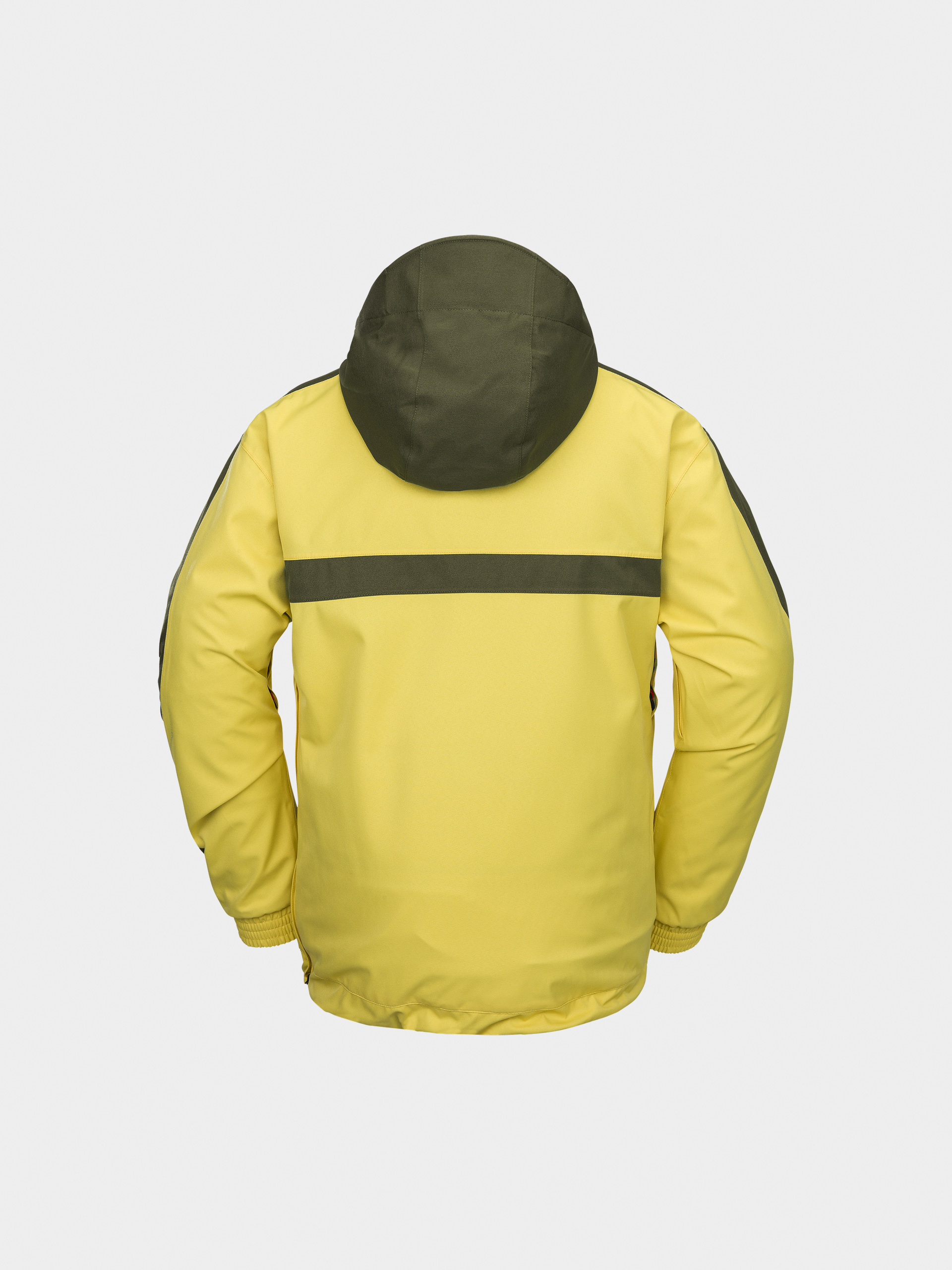Pentru bărbați Geacă de snowboard Volcom Longo 20K Pullover (dark yellow)
