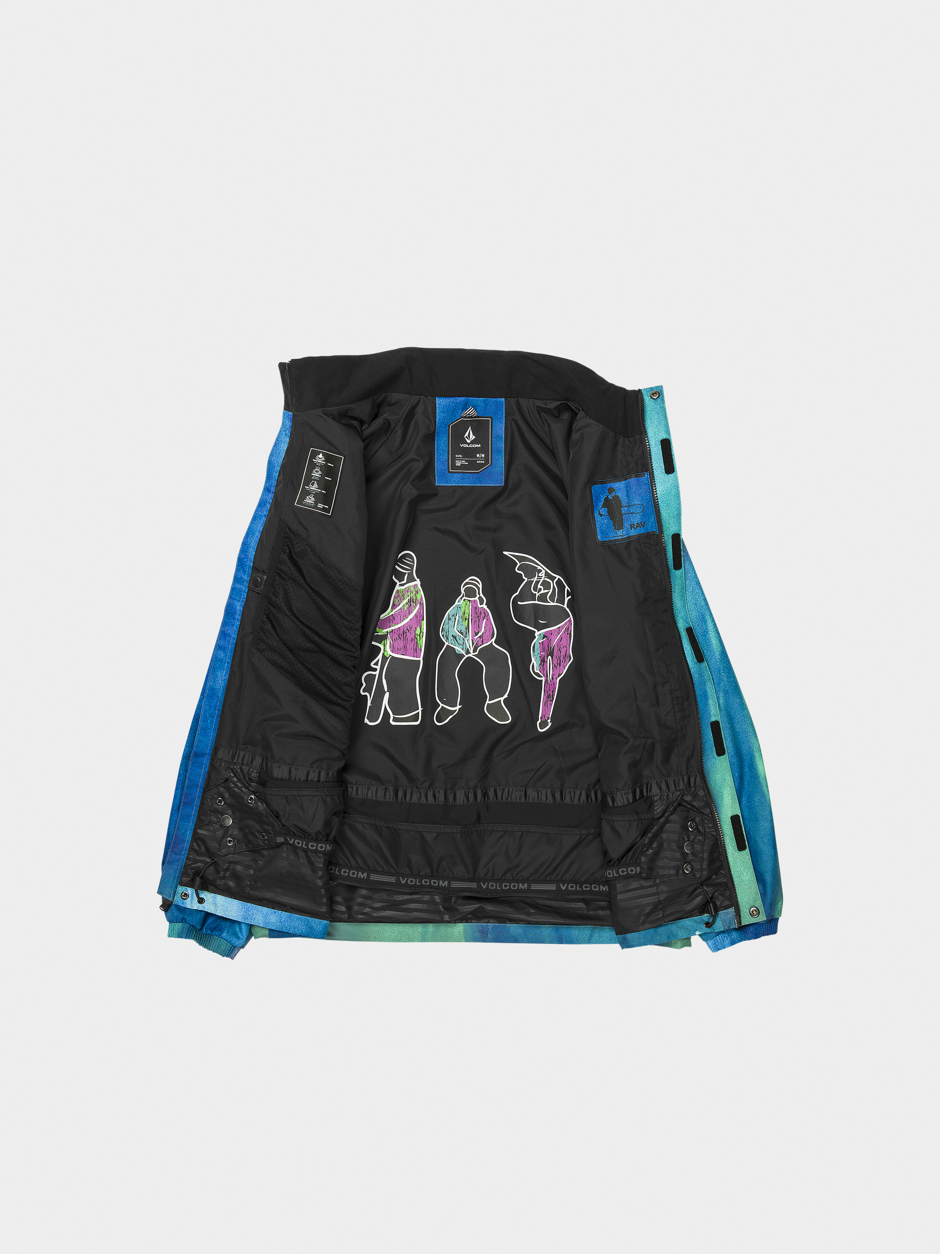 Pentru bărbați Geacă de snowboard Volcom Ravraah (celestial blue)