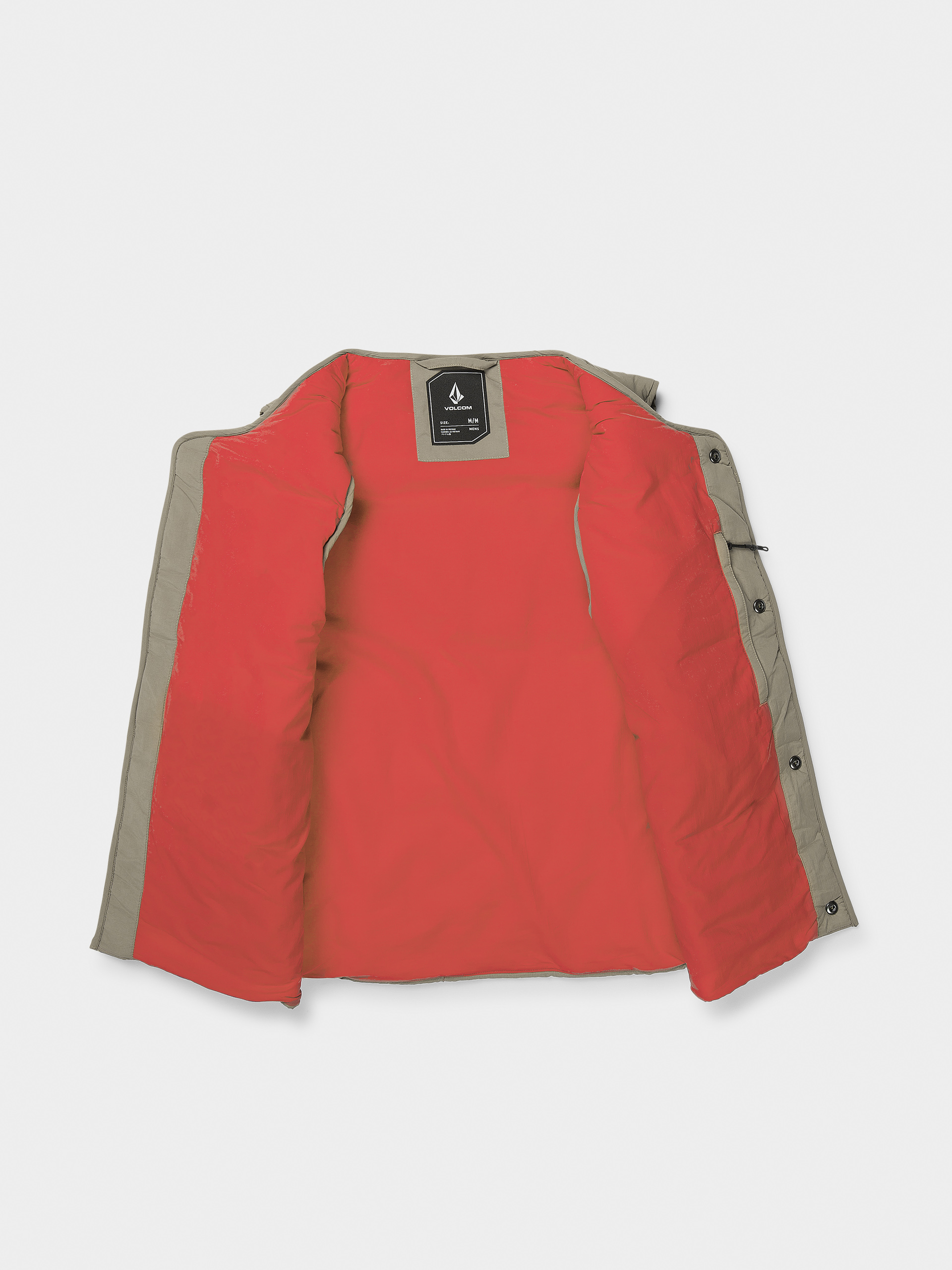 Vestă Volcom Layered Up Vest (chestnut brown)