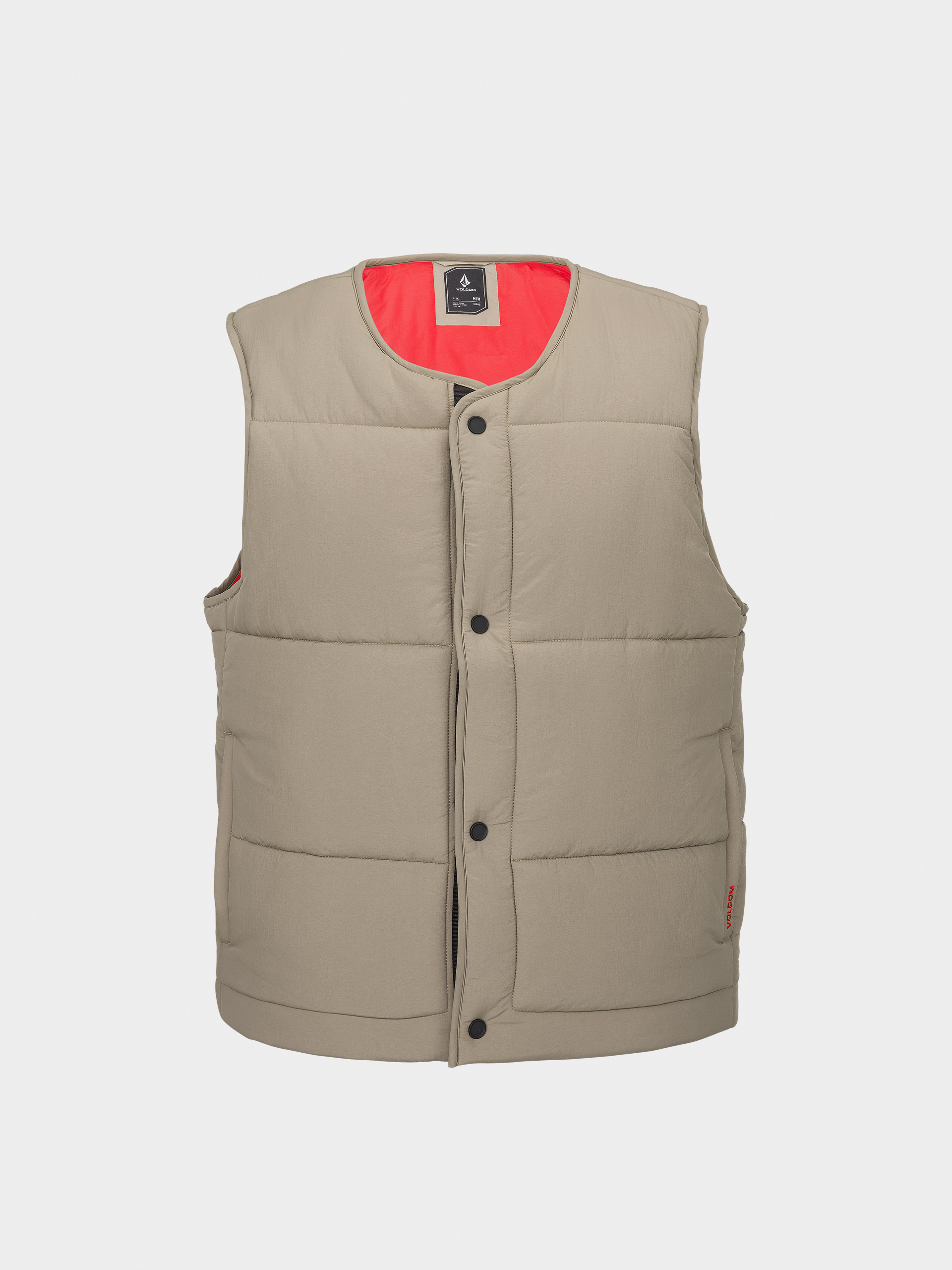 Vestă Volcom Layered Up Vest (chestnut brown)