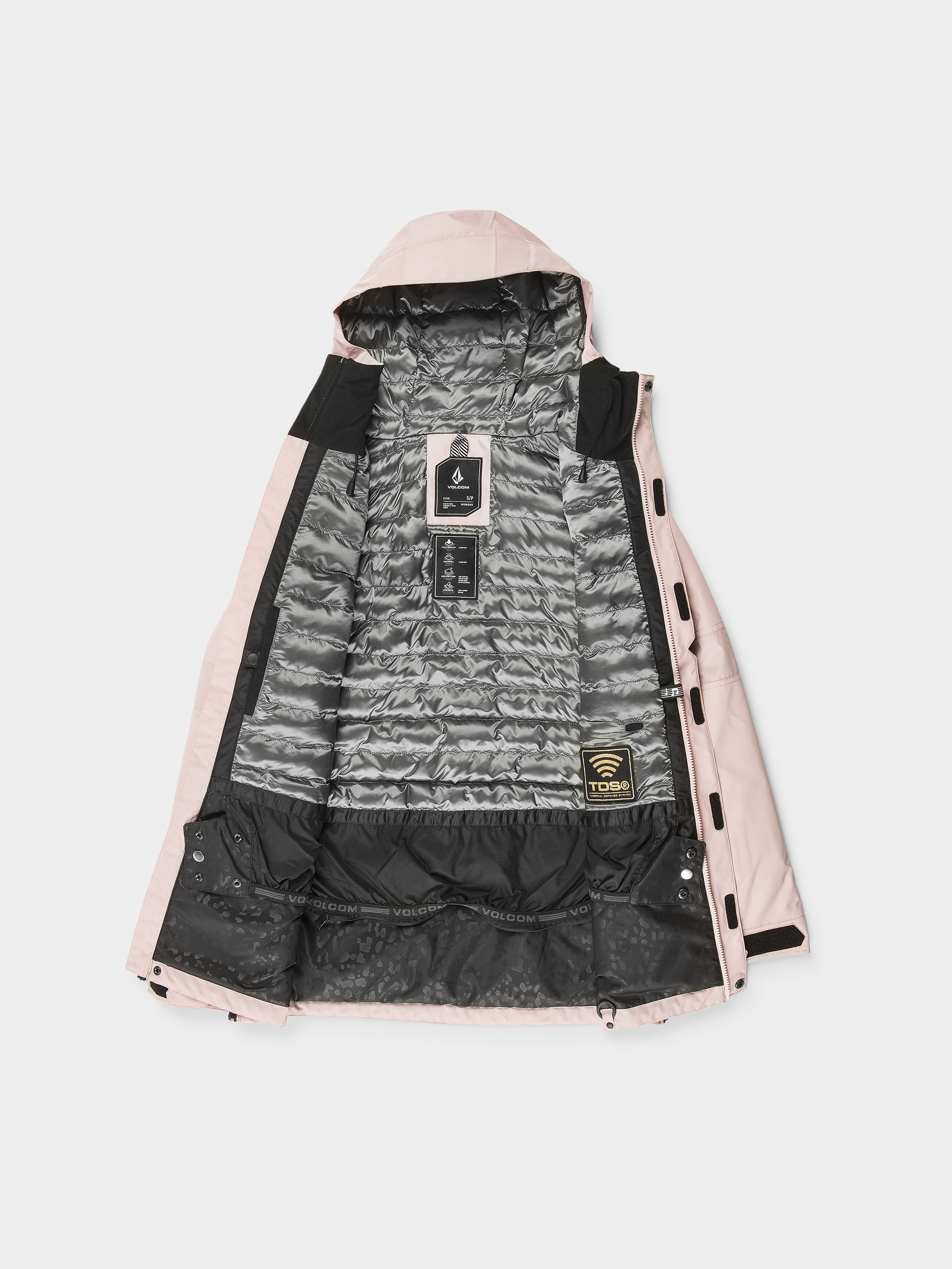 Pentru femei Geacă de snowboard Volcom Larx 2L Tds Inf Parka (adobe rose)