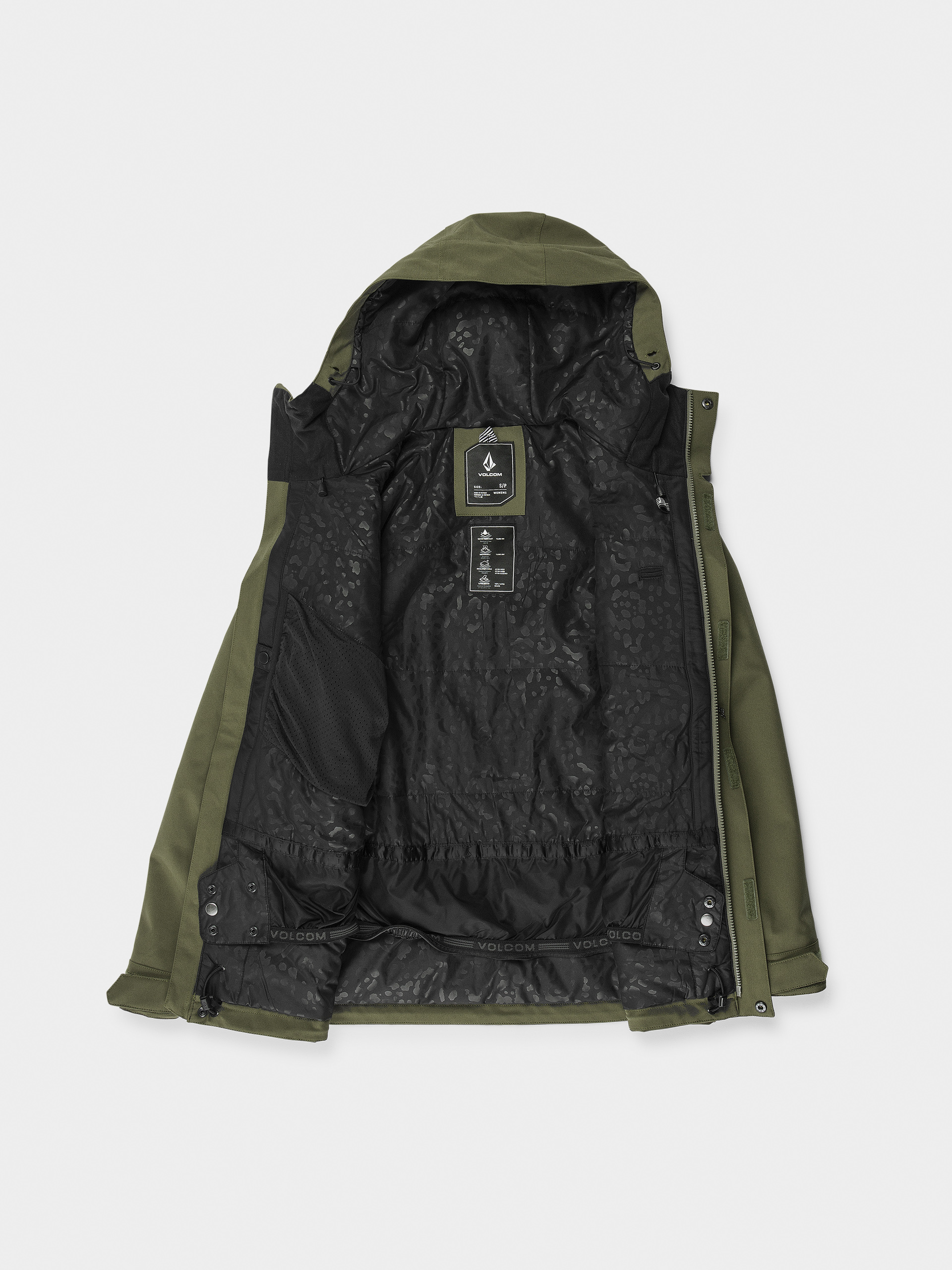 Pentru femei Geacă de snowboard Volcom Stoney Shadow Ins (ivy)