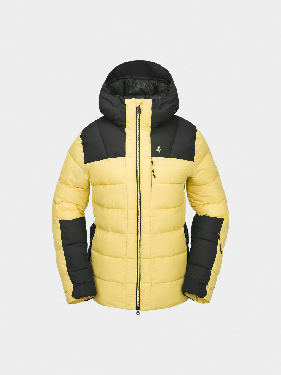 Pentru femei Geacă de snowboard Volcom Puffleup (dark yellow)