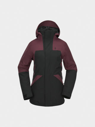 Geacă de snowboard Volcom Shelter 3D Stretch Wmn (burgundy)