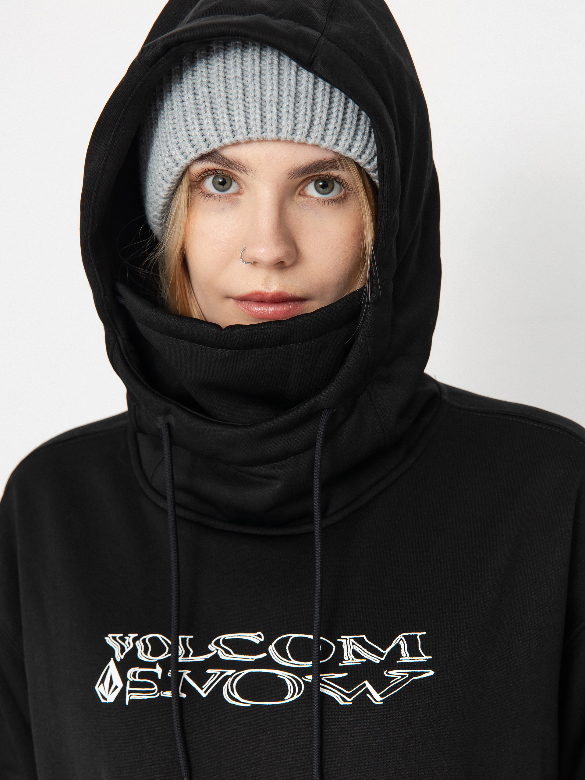 Pentru femei Hanorac termic Volcom Riding Hydro HD (black)