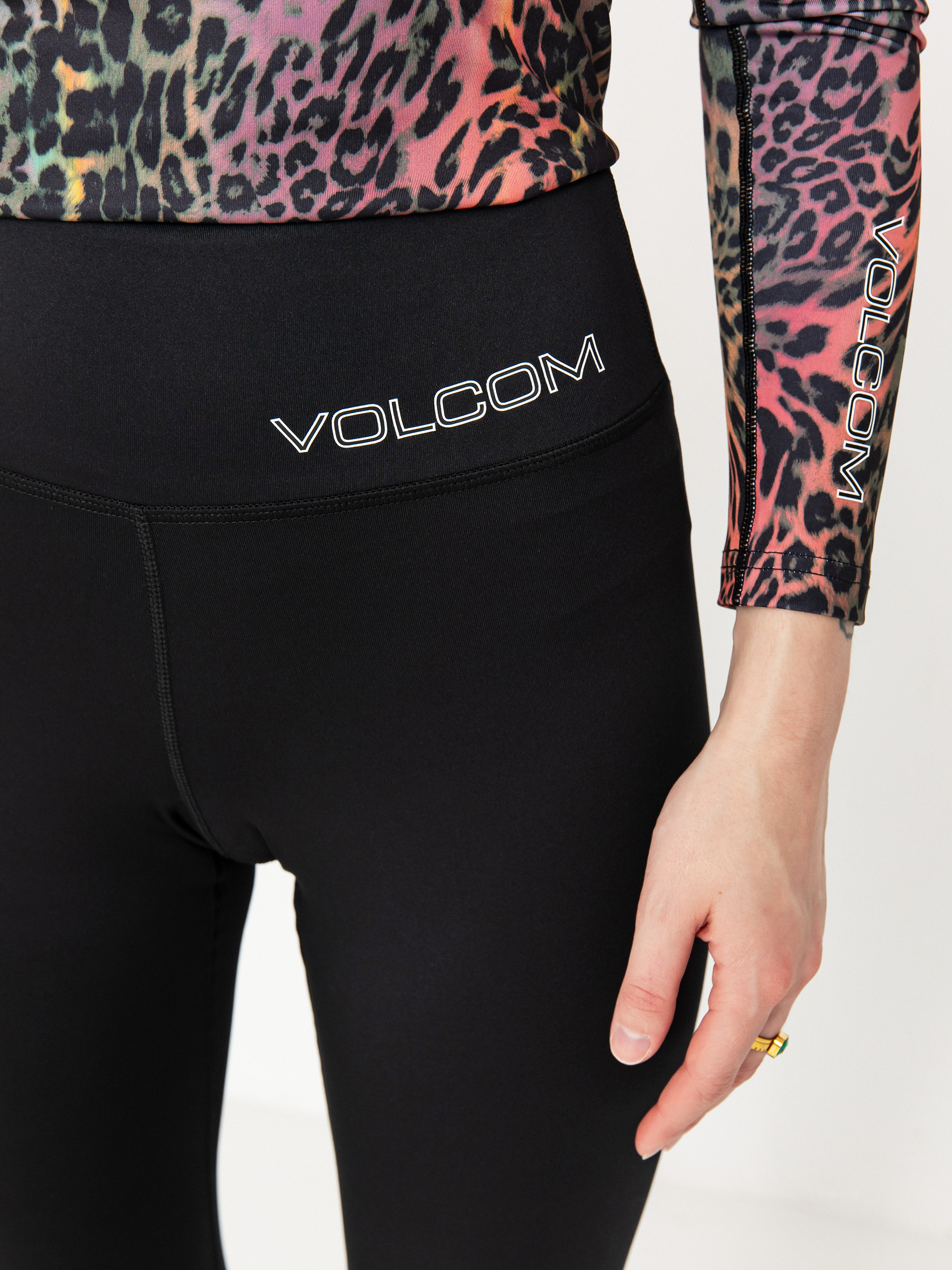 Pentru femei Colanți termici Volcom V Science (black)