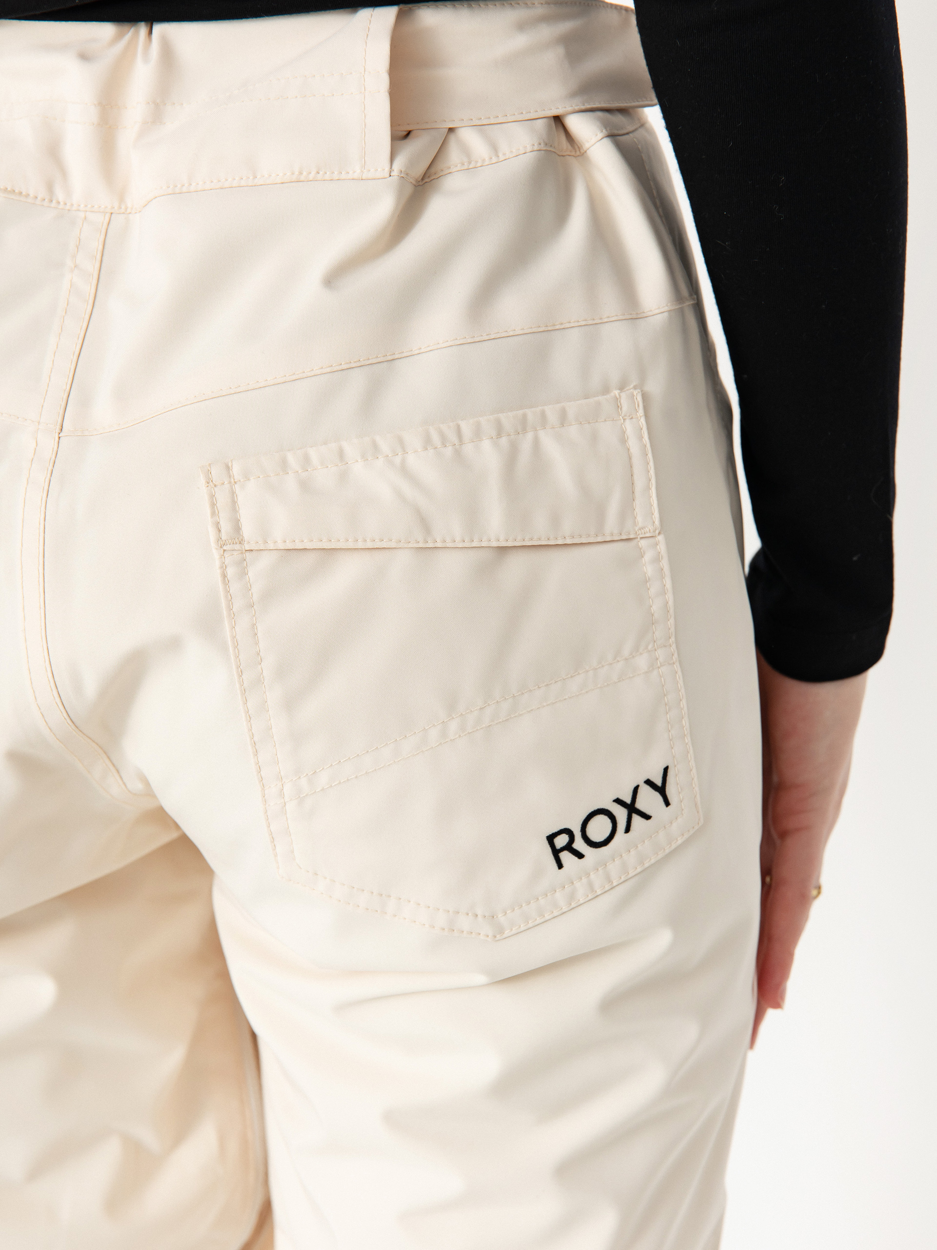 Pentru femei Pantaloni pentru snowboard Roxy Backyard (buttercream)