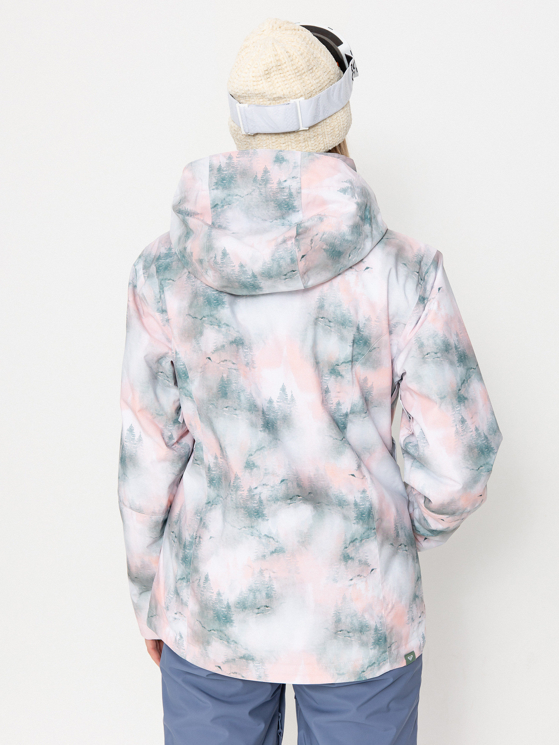 Pentru femei Geacă de snowboard Roxy Jetty (mystery fog)