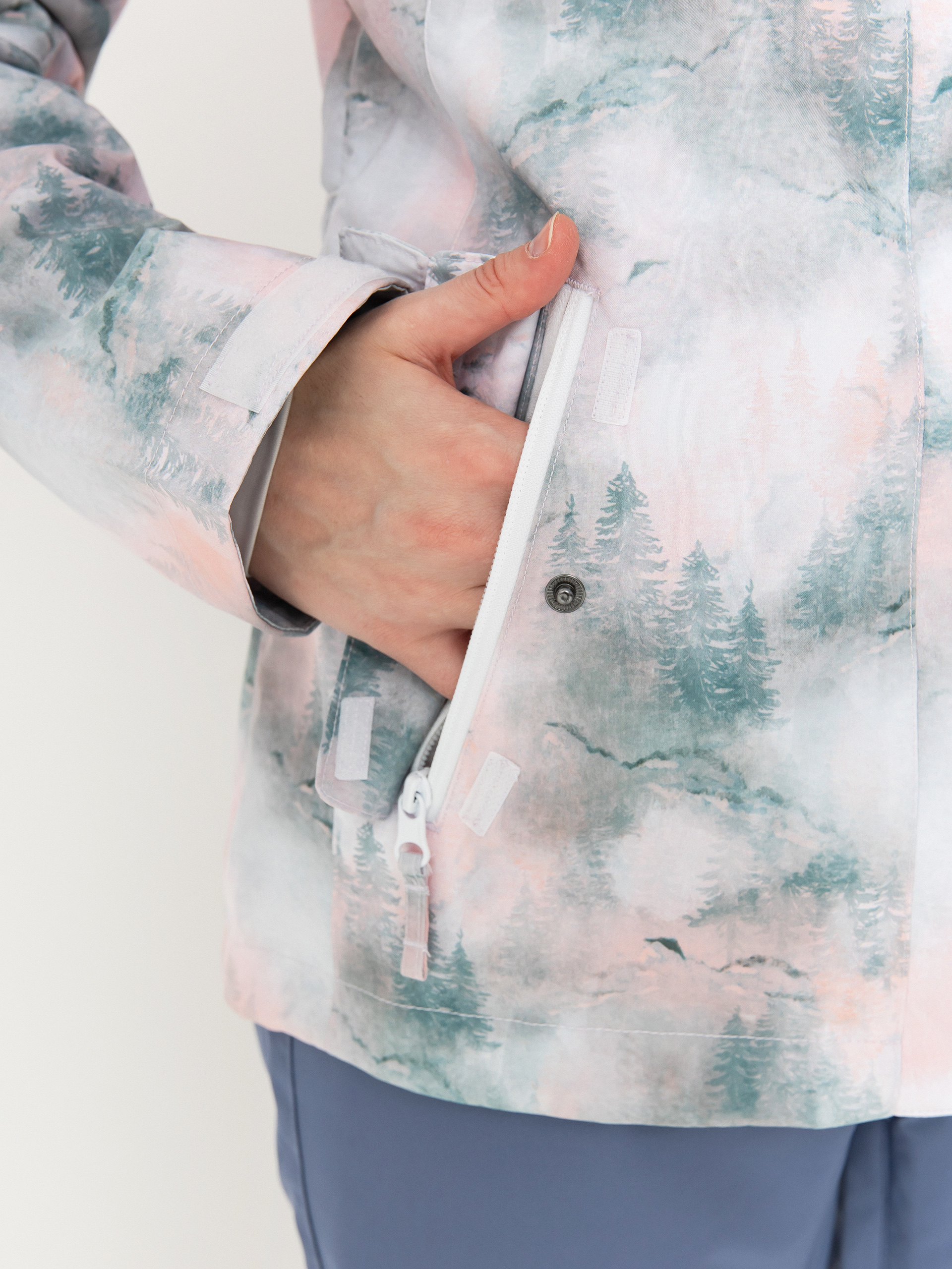 Pentru femei Geacă de snowboard Roxy Jetty (mystery fog)