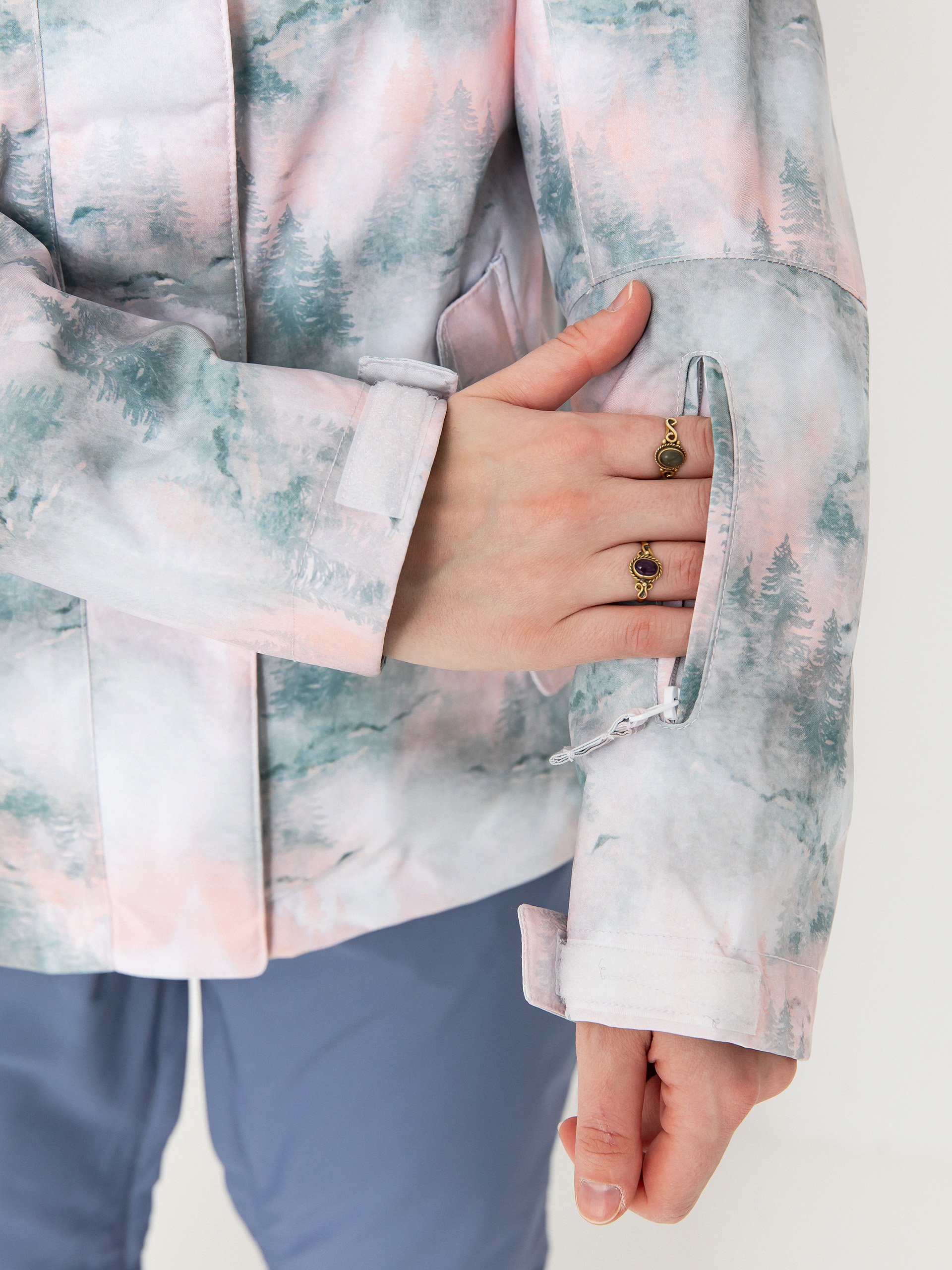 Pentru femei Geacă de snowboard Roxy Jetty (mystery fog)