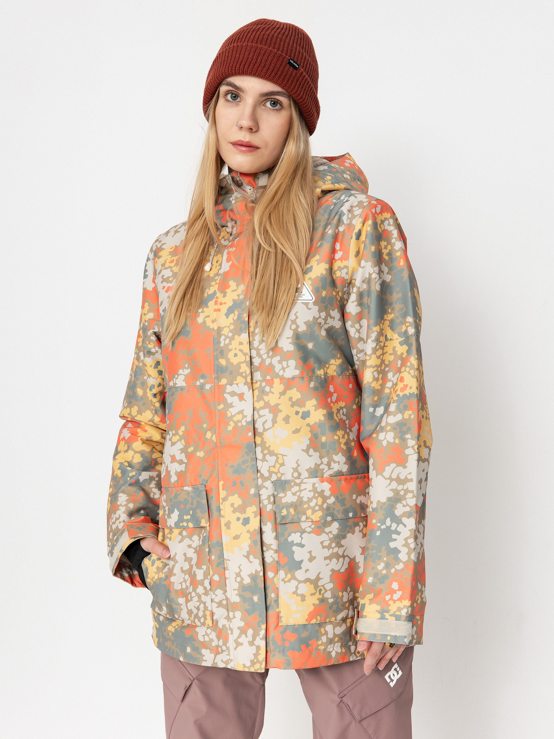 Pentru femei Geacă de snowboard DC Cruiser (fractal coral)