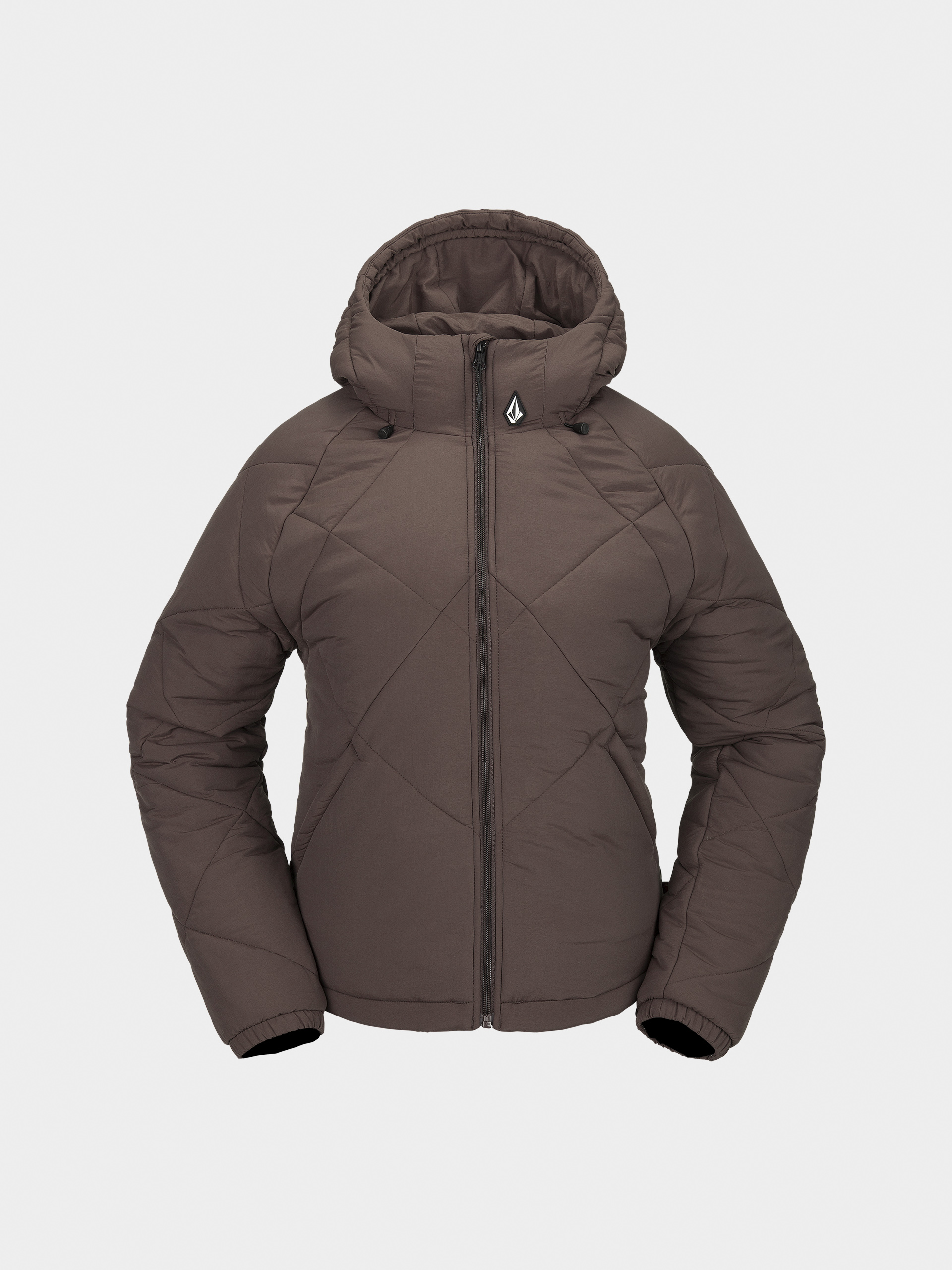 Geacă de snowboard Volcom Quinn Puff Wmn (mahogany)