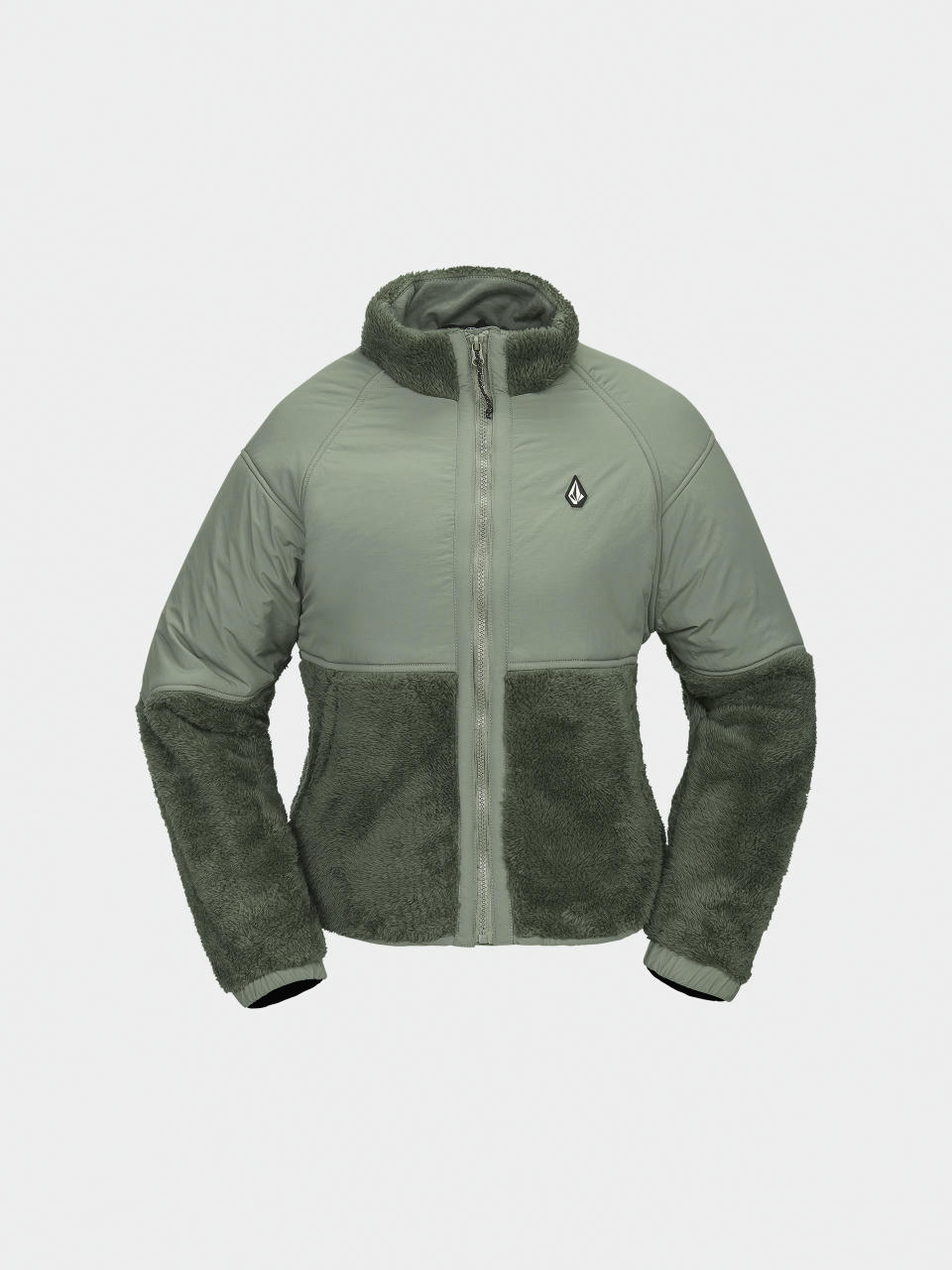 Pentru femei Geacă de snowboard Volcom Daphne Full Zip (lichen green)