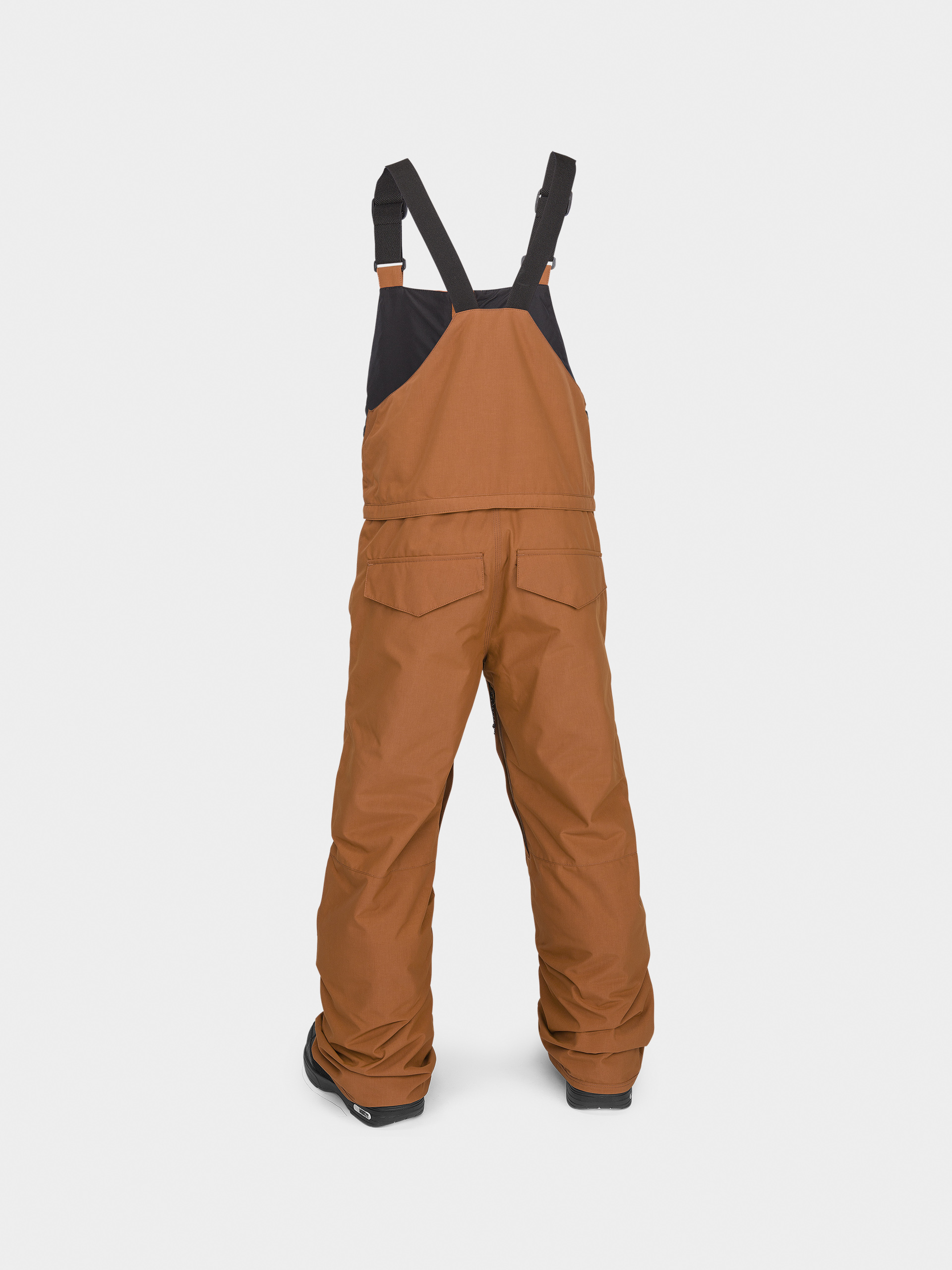 Pantaloni pentru snowboard Volcom Barkley Ins Bib Overall JR (caramel)