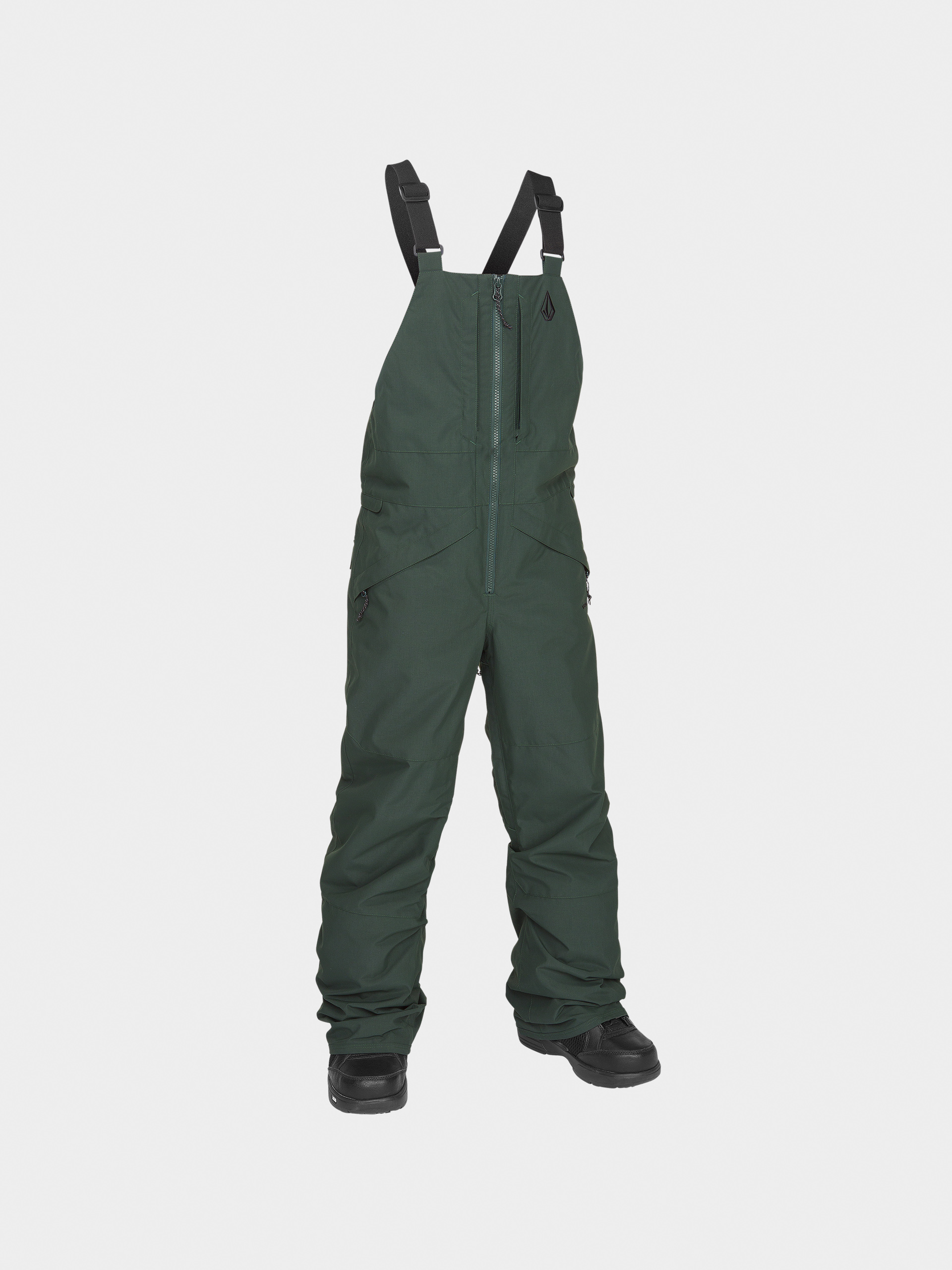 Pantaloni pentru snowboard Volcom Barkley Ins Bib Overall JR (scarab)