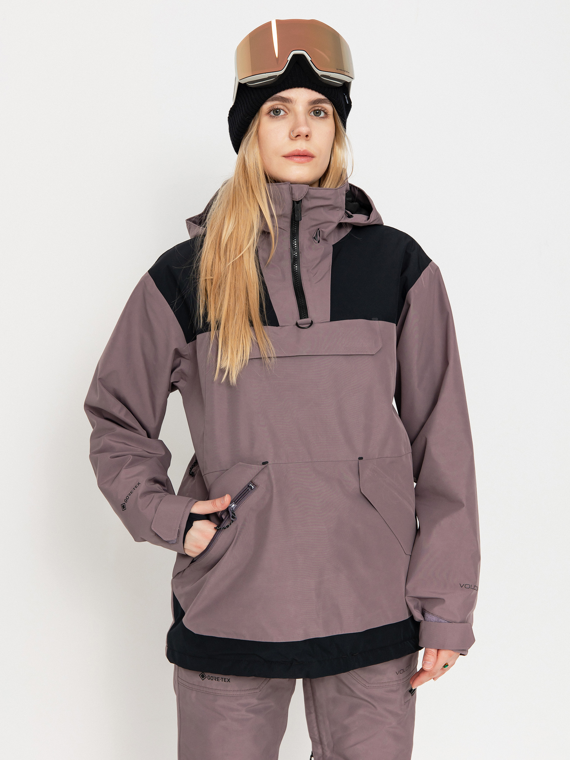 Pentru femei Geacă de snowboard Volcom Fern Ins Gore Pullover (dusty lavender)