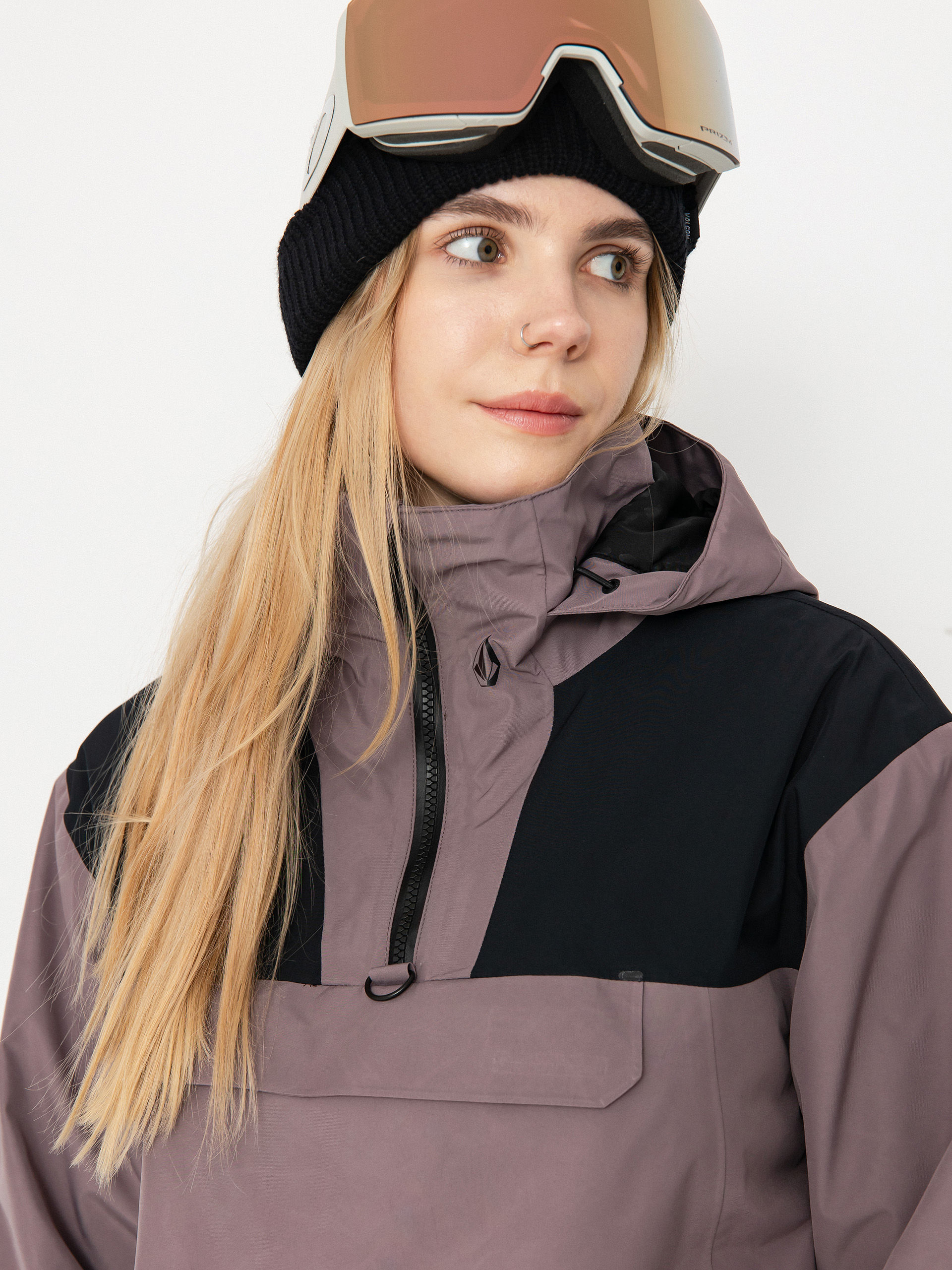 Pentru femei Geacă de snowboard Volcom Fern Ins Gore Pullover (dusty lavender)