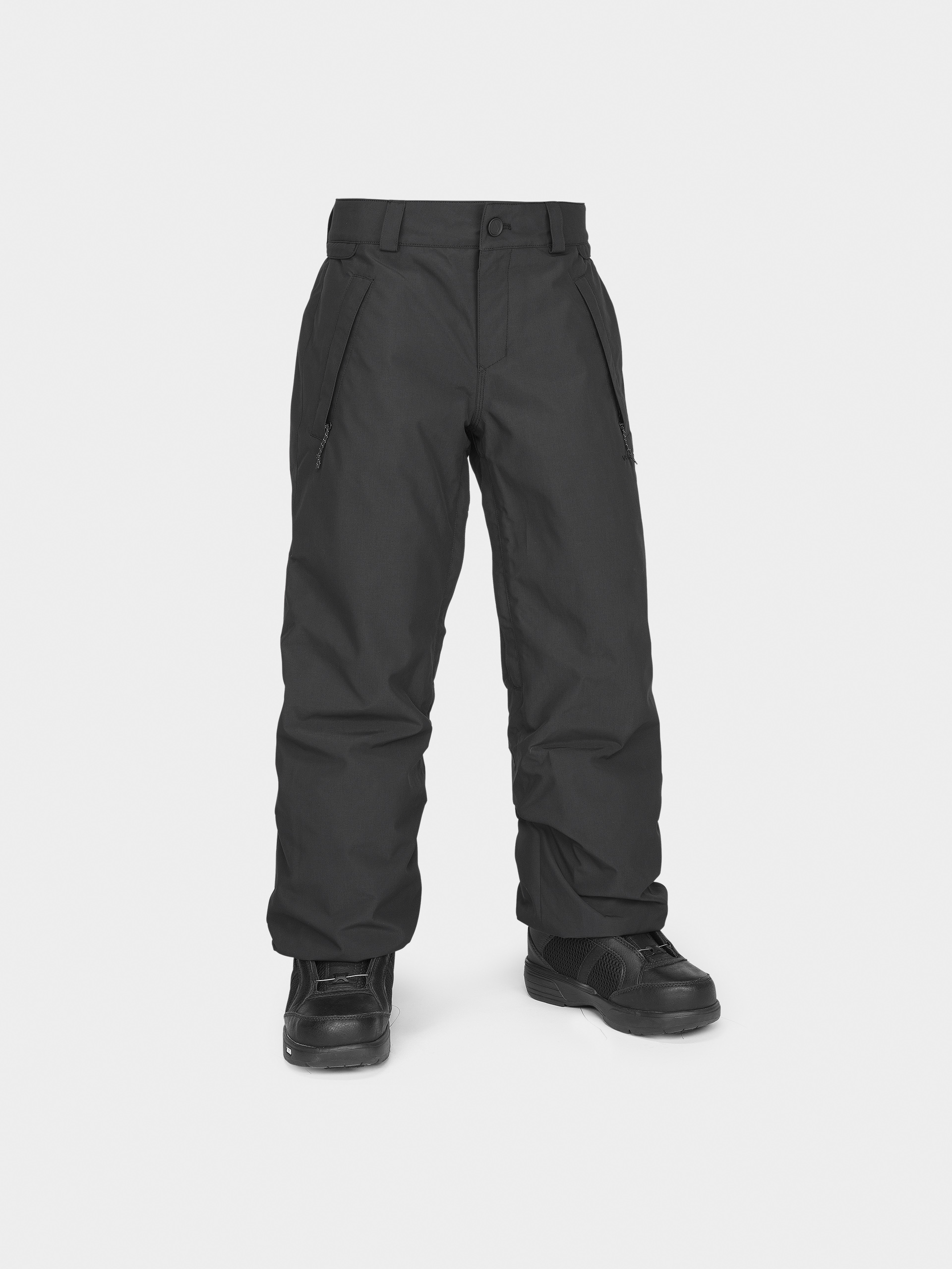 Pantaloni pentru snowboard Volcom Fernie Ins JR (black)