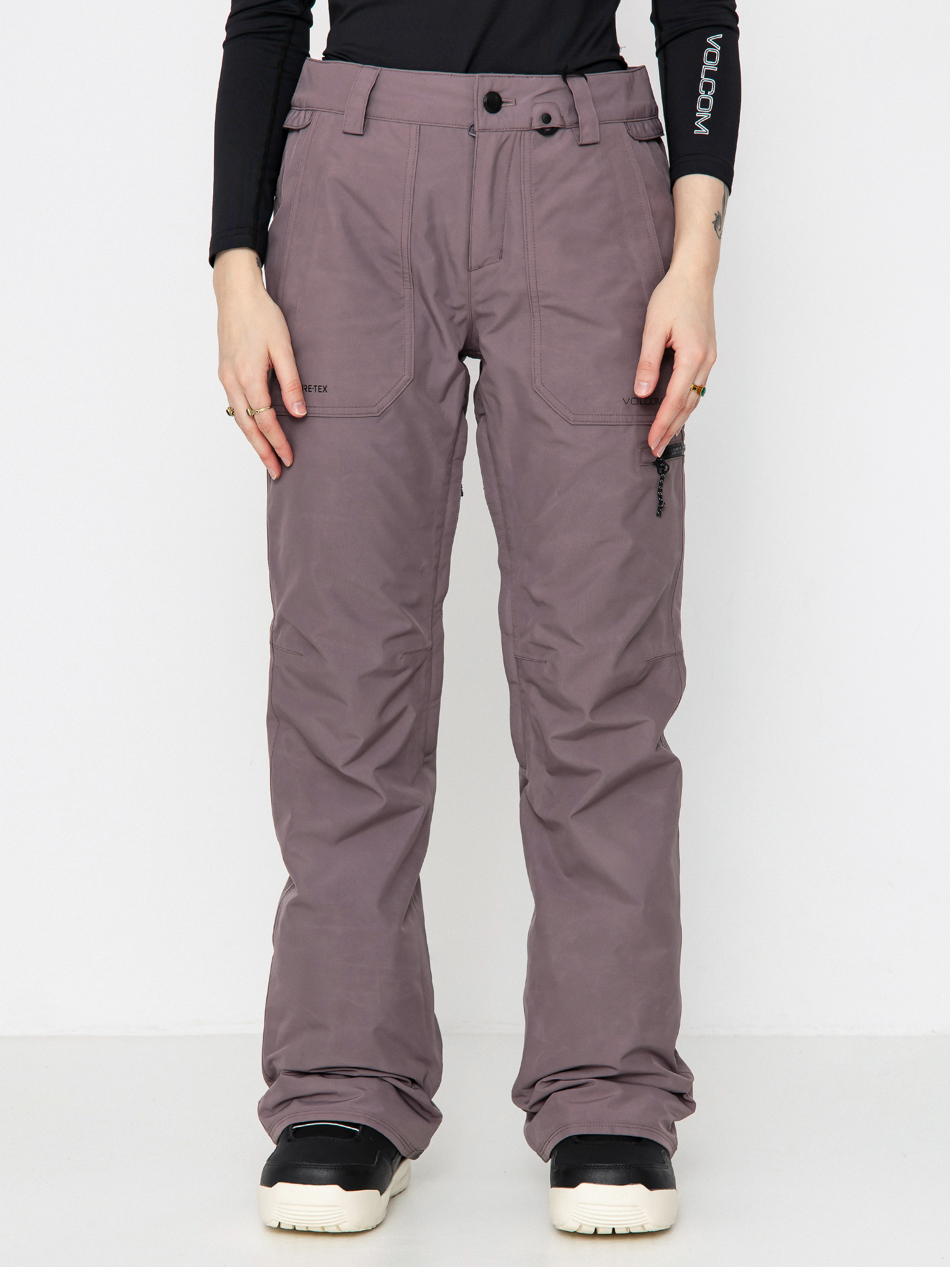 Pantaloni pentru snowboard Volcom Knox Ins Gore Tex Wmn (dusty lavender)