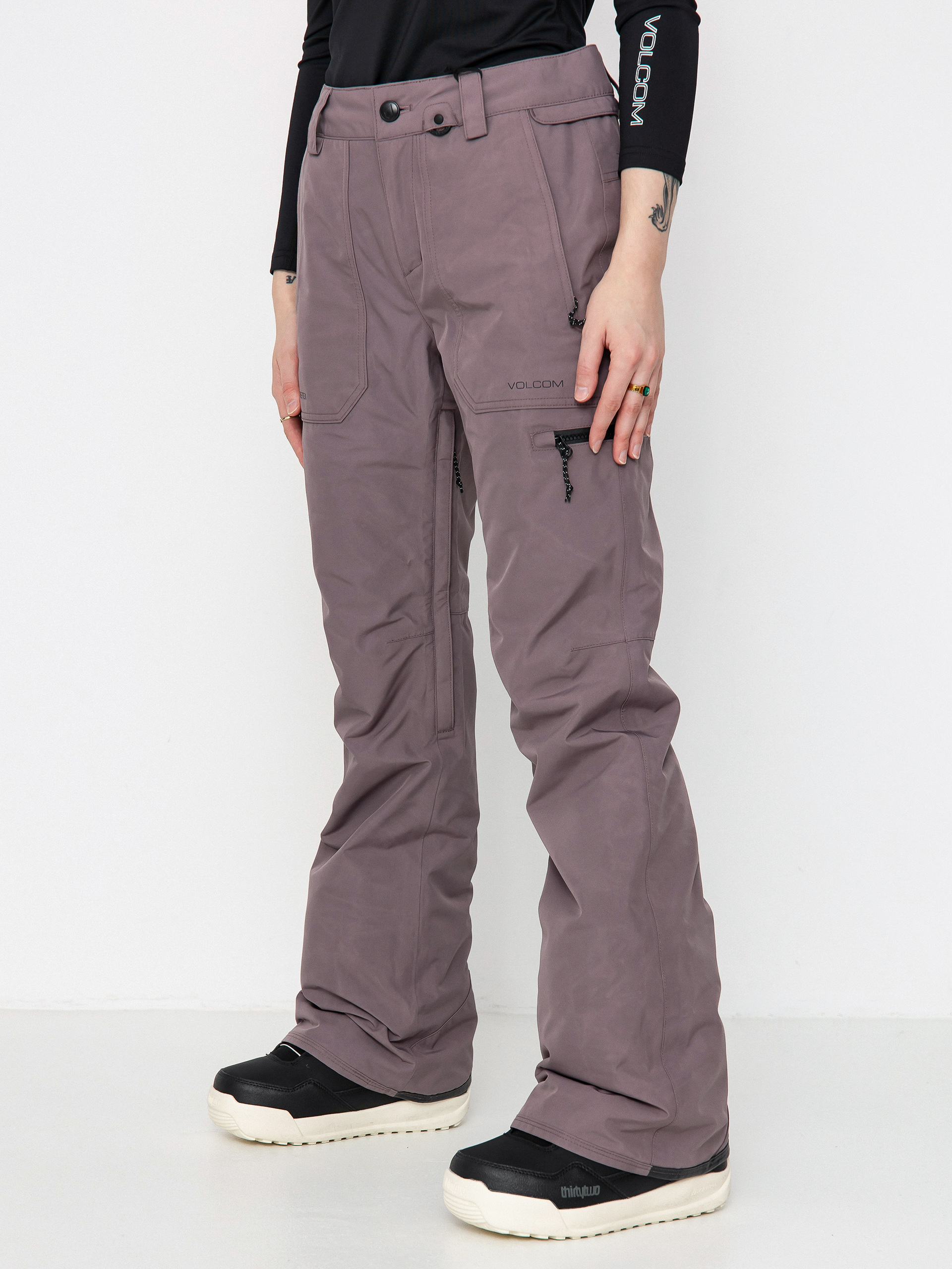 Pentru femei Pantaloni pentru snowboard Volcom Knox Ins Gore Tex (dusty lavender)