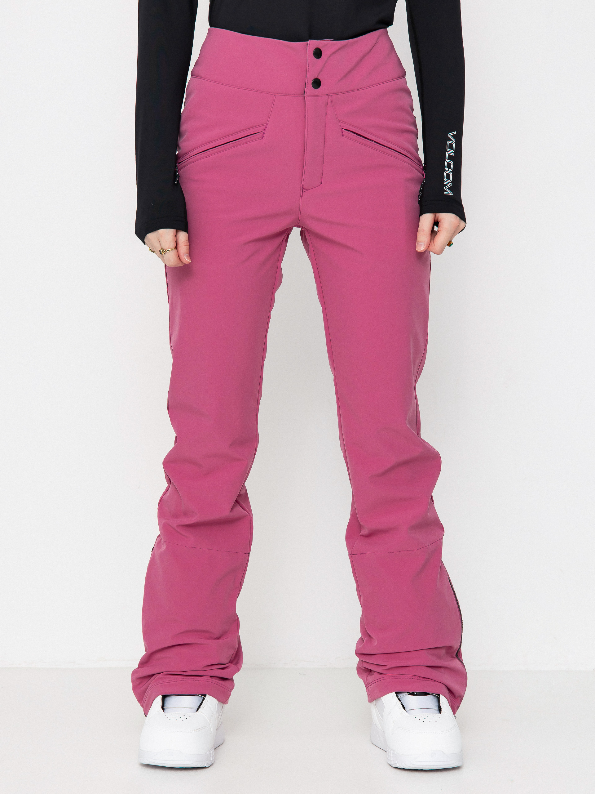 Pantaloni pentru snowboard Volcom Battle Stretch Wmn (blurred violet)