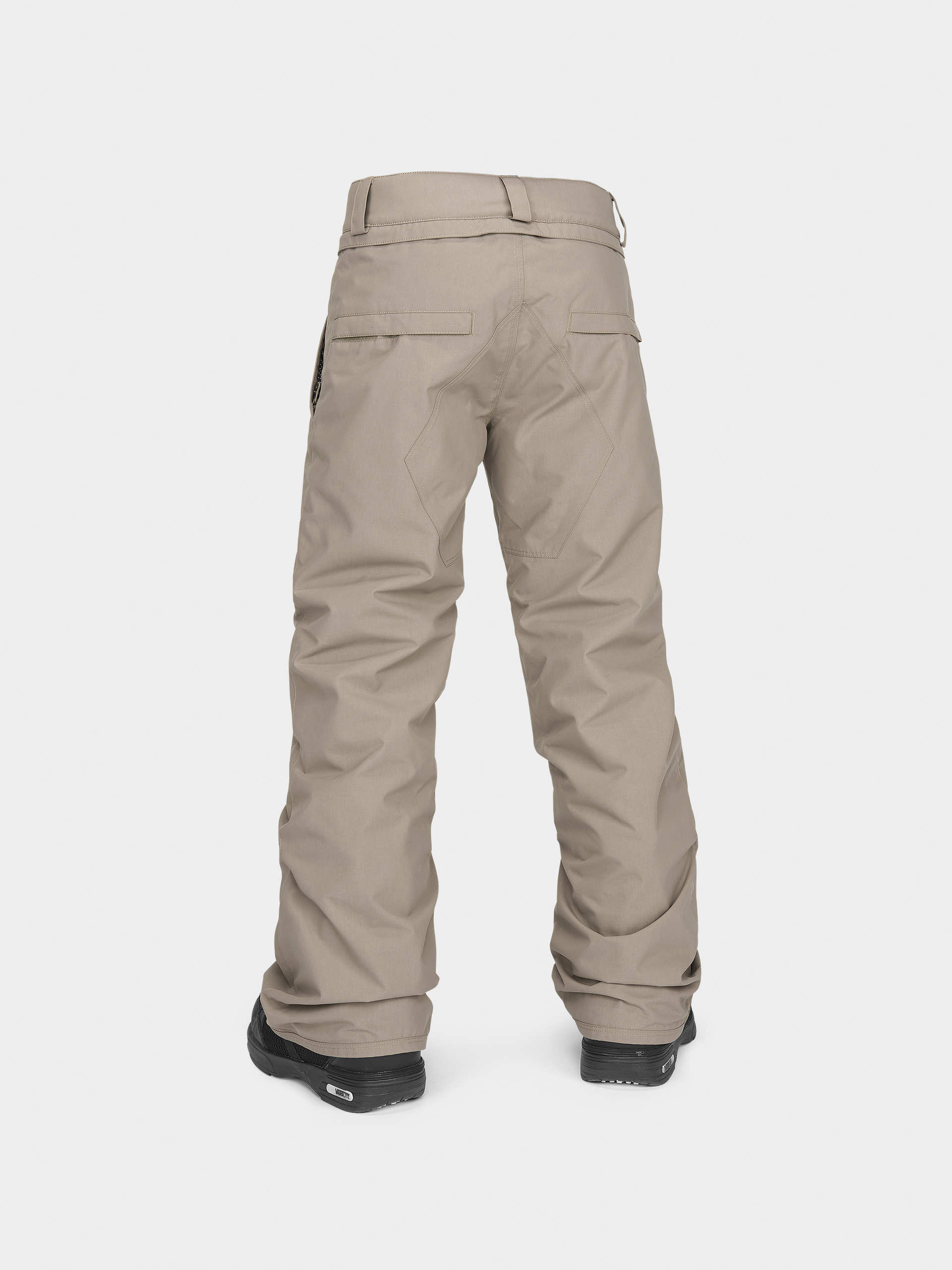 Pantaloni pentru snowboard Volcom Freakin Chino Youth Ins JR (chestnut brown)