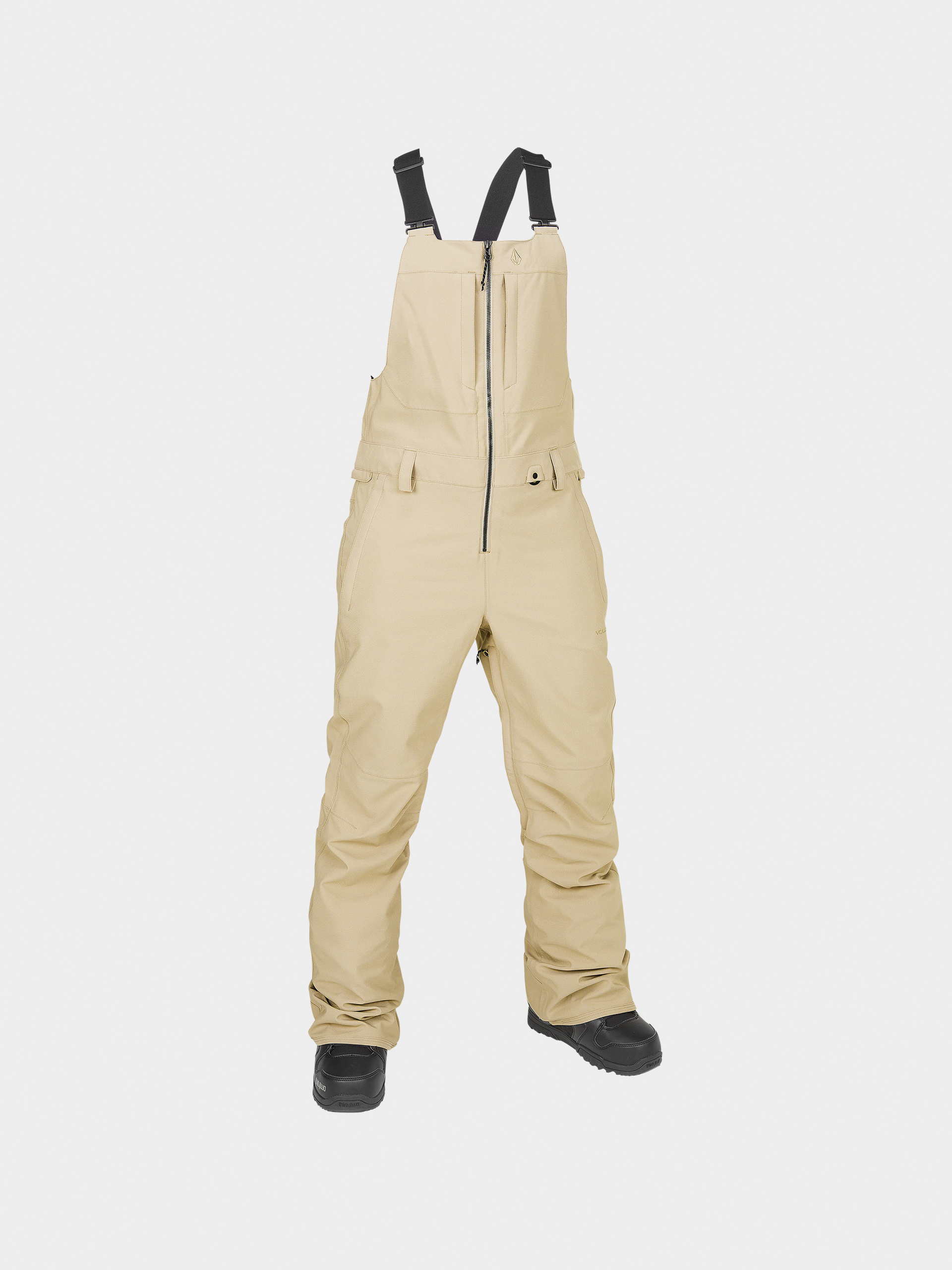 Pantaloni pentru snowboard Volcom Swift Bib Overall Wmn (sand)