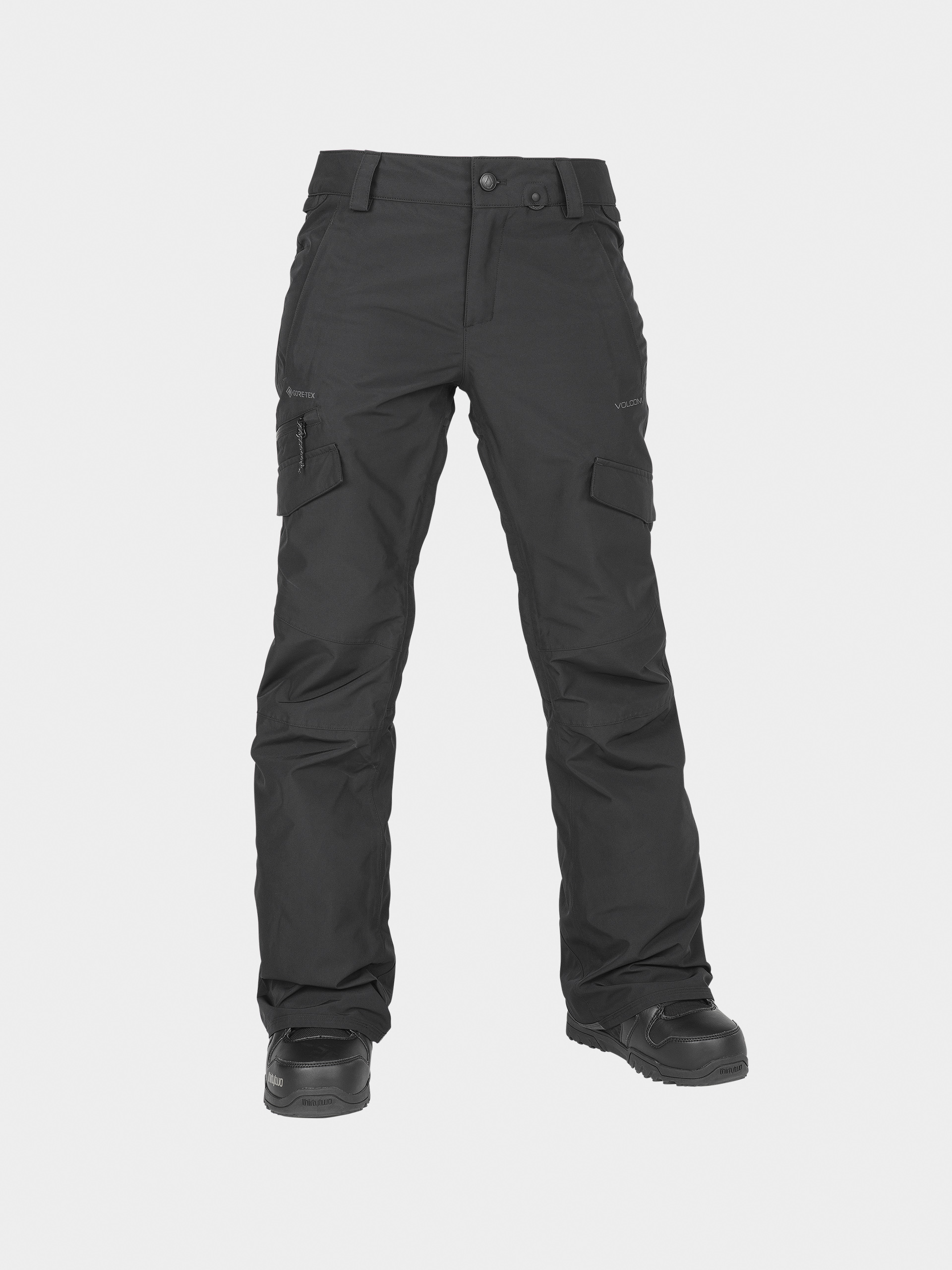 Pantaloni pentru snowboard Volcom Aston Gore Tex Wmn - negru (black)