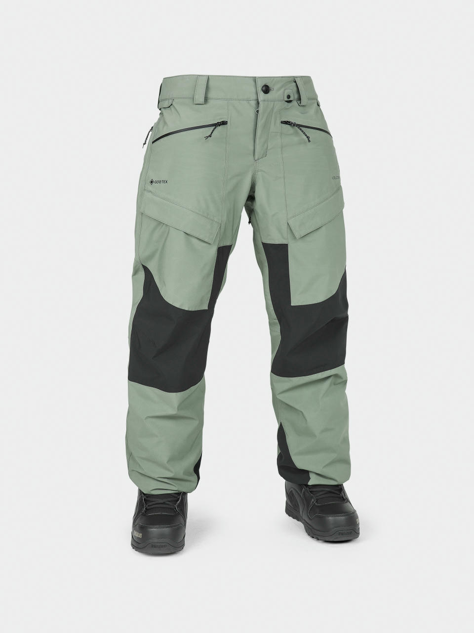 Pentru femei Pantaloni pentru snowboard Volcom V.Co At Stretch Gore Tex (lichen green)