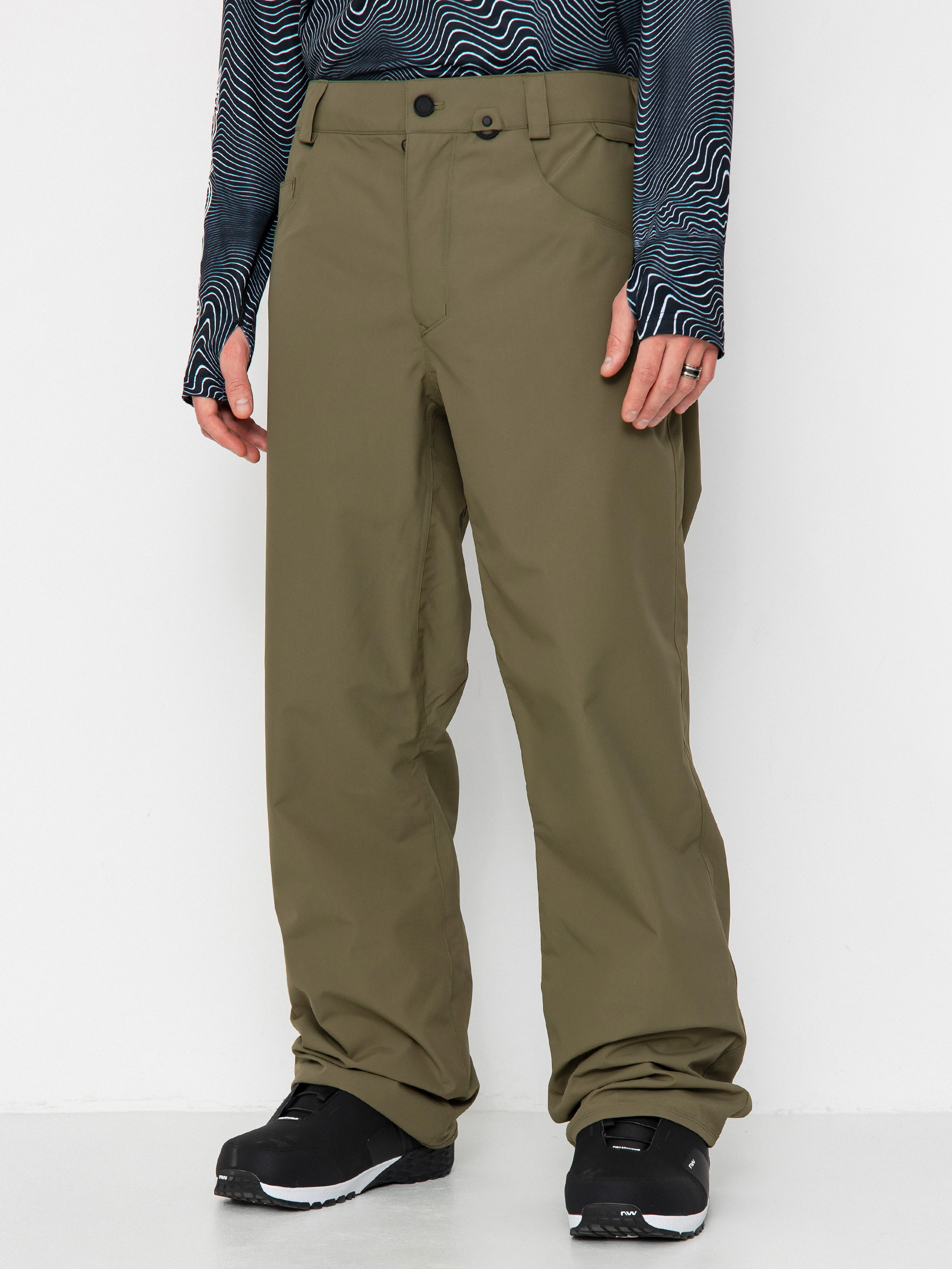 Pantaloni pentru snowboard Volcom 5 Pocket (ivy)