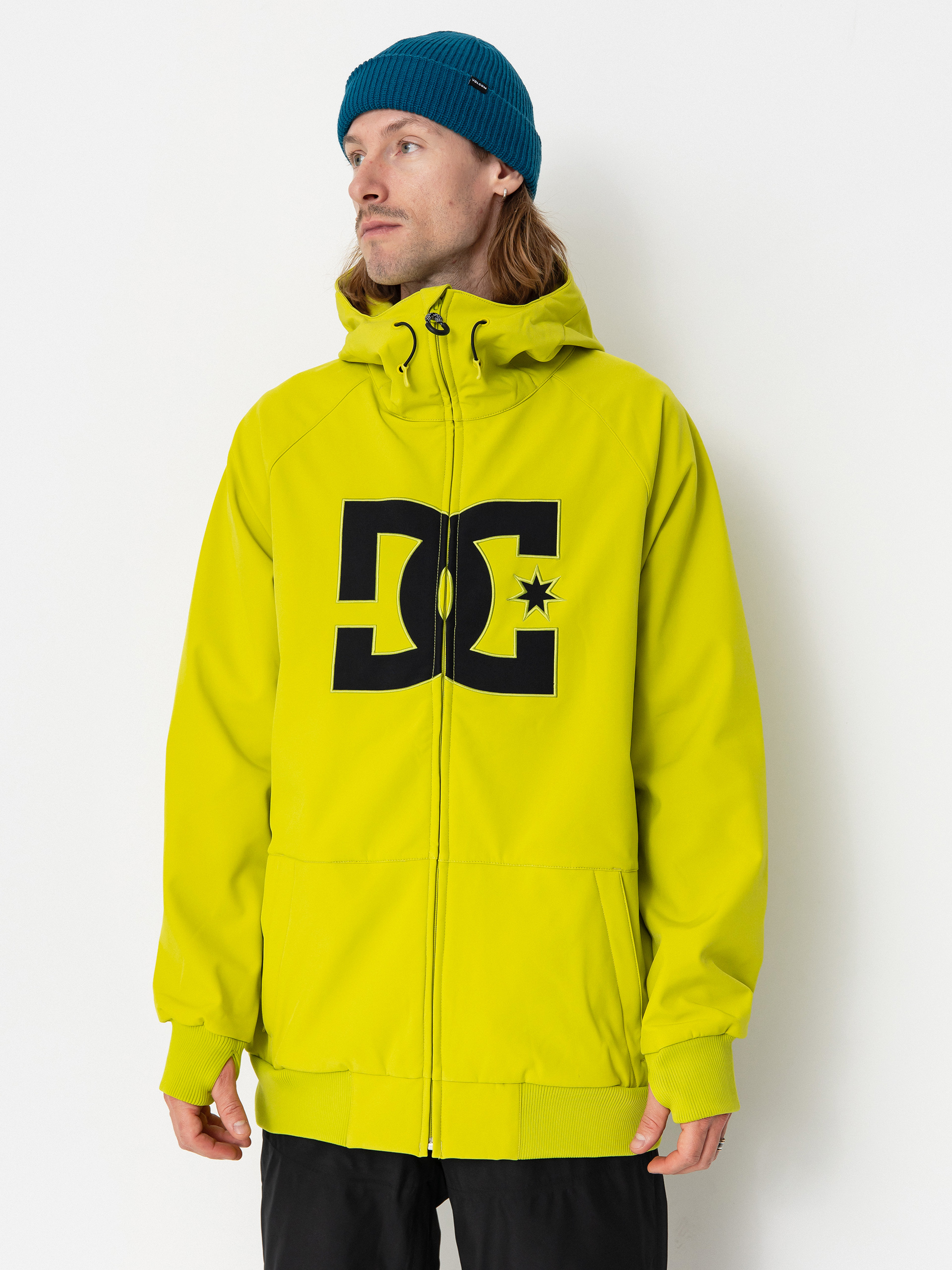 Pentru bărbați Geacă de snowboard DC Spectrum Softshell (apple green)