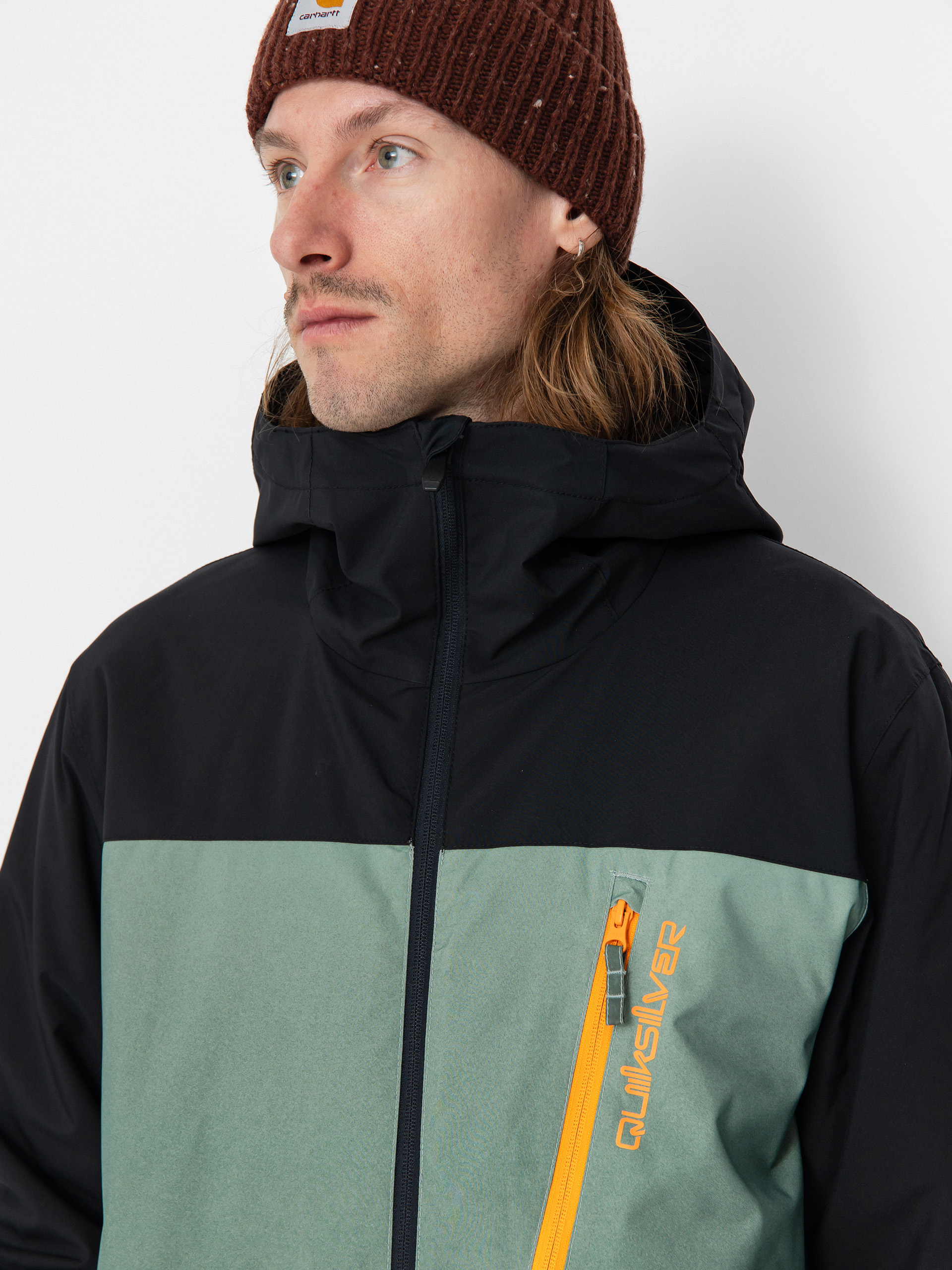 Pentru bărbați Geacă de snowboard Quiksilver Morton (gradient iced sea sp)