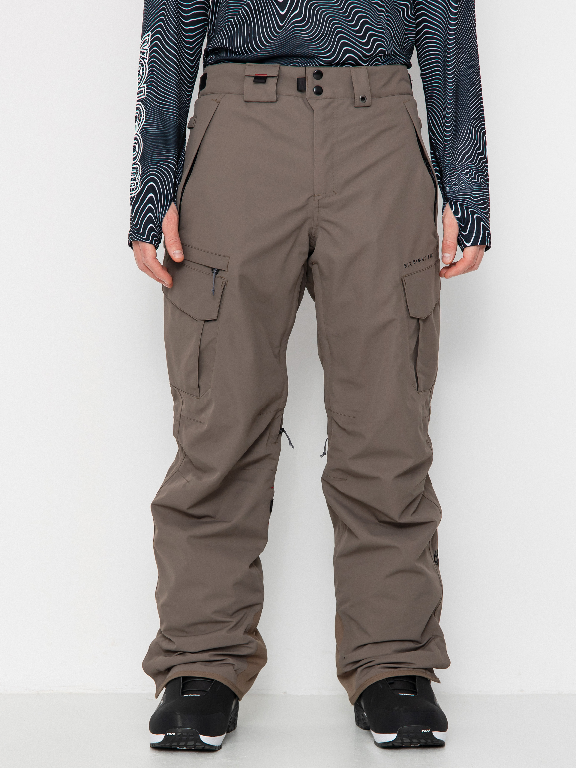 Pantaloni pentru snowboard 686 Smarty 3 In 1 Cargo (tobacco)