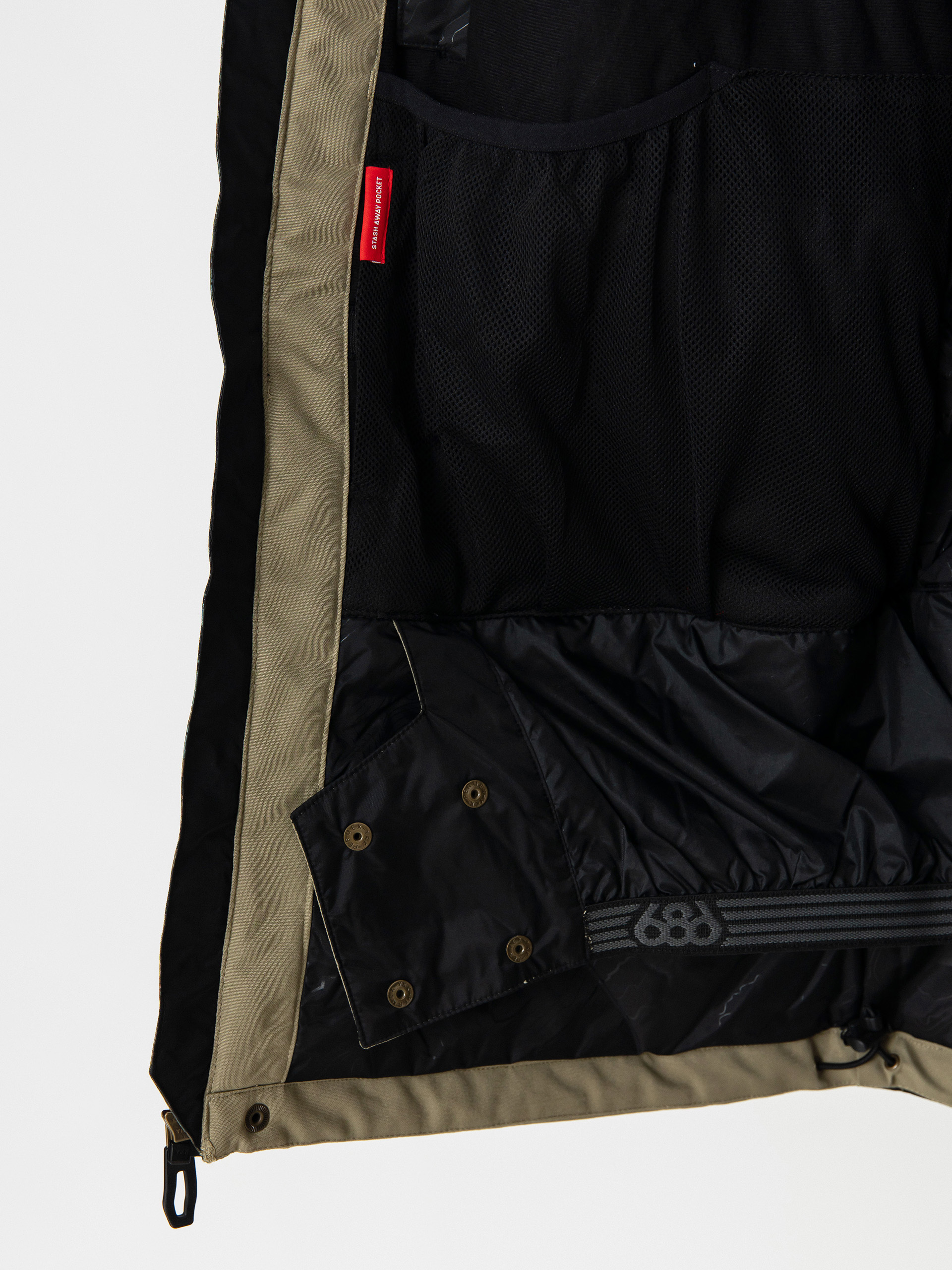 Pentru bărbați Geacă de snowboard 686 Geo Insulated (cypress green hemisphere colorblock)