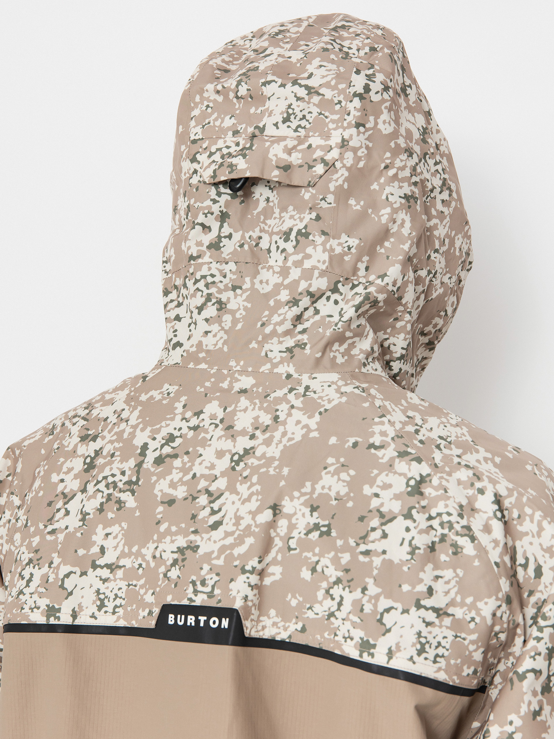 Pentru bărbați Geacă de snowboard Burton Frostner Anorak (snowfall camo/summit taupe)