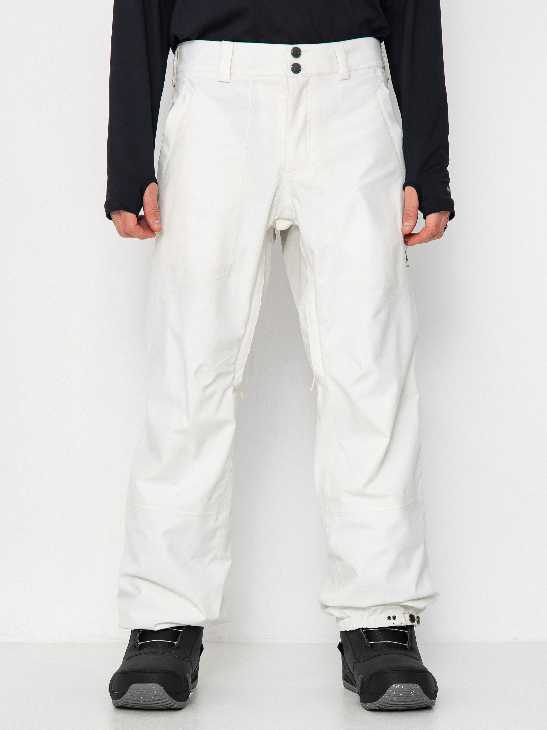 Pentru bărbați Pantaloni pentru snowboard Burton Melter Plus (stout white)