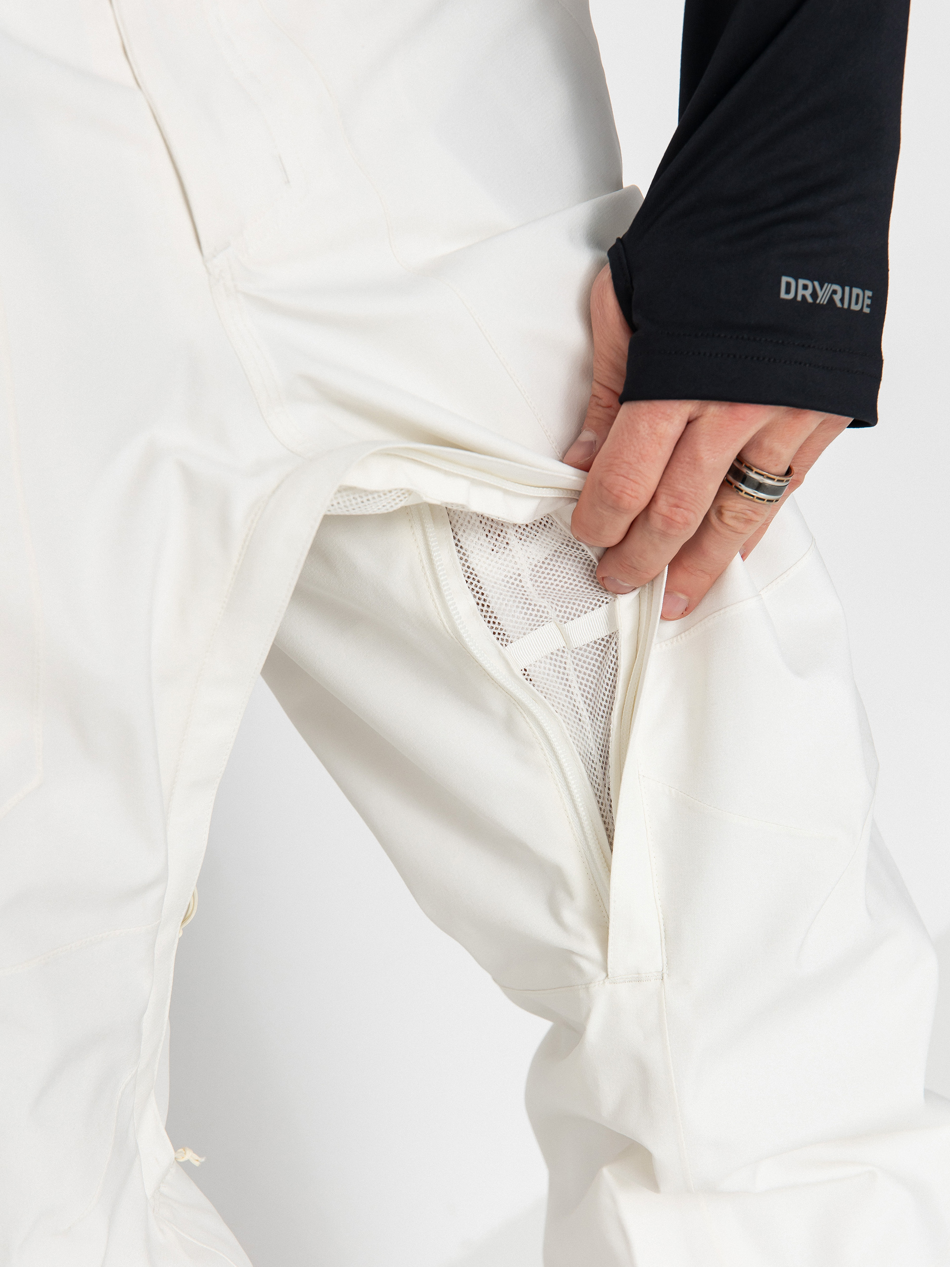 Pentru bărbați Pantaloni pentru snowboard Burton Melter Plus (stout white)