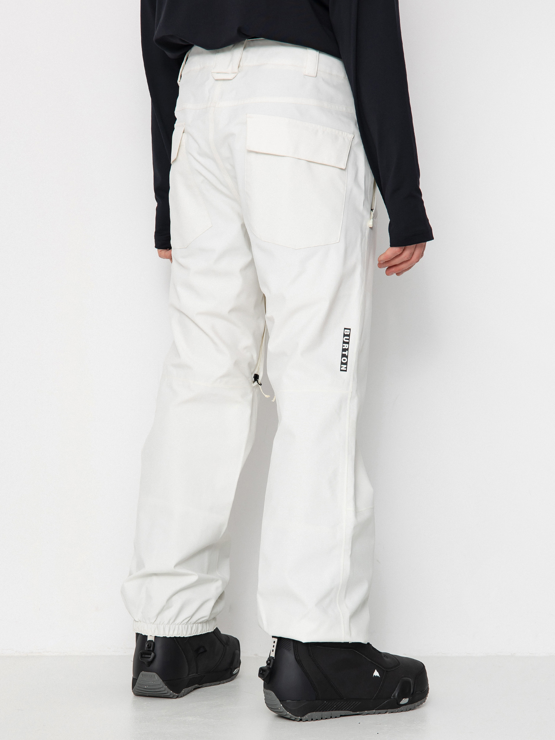 Pentru bărbați Pantaloni pentru snowboard Burton Melter Plus (stout white)