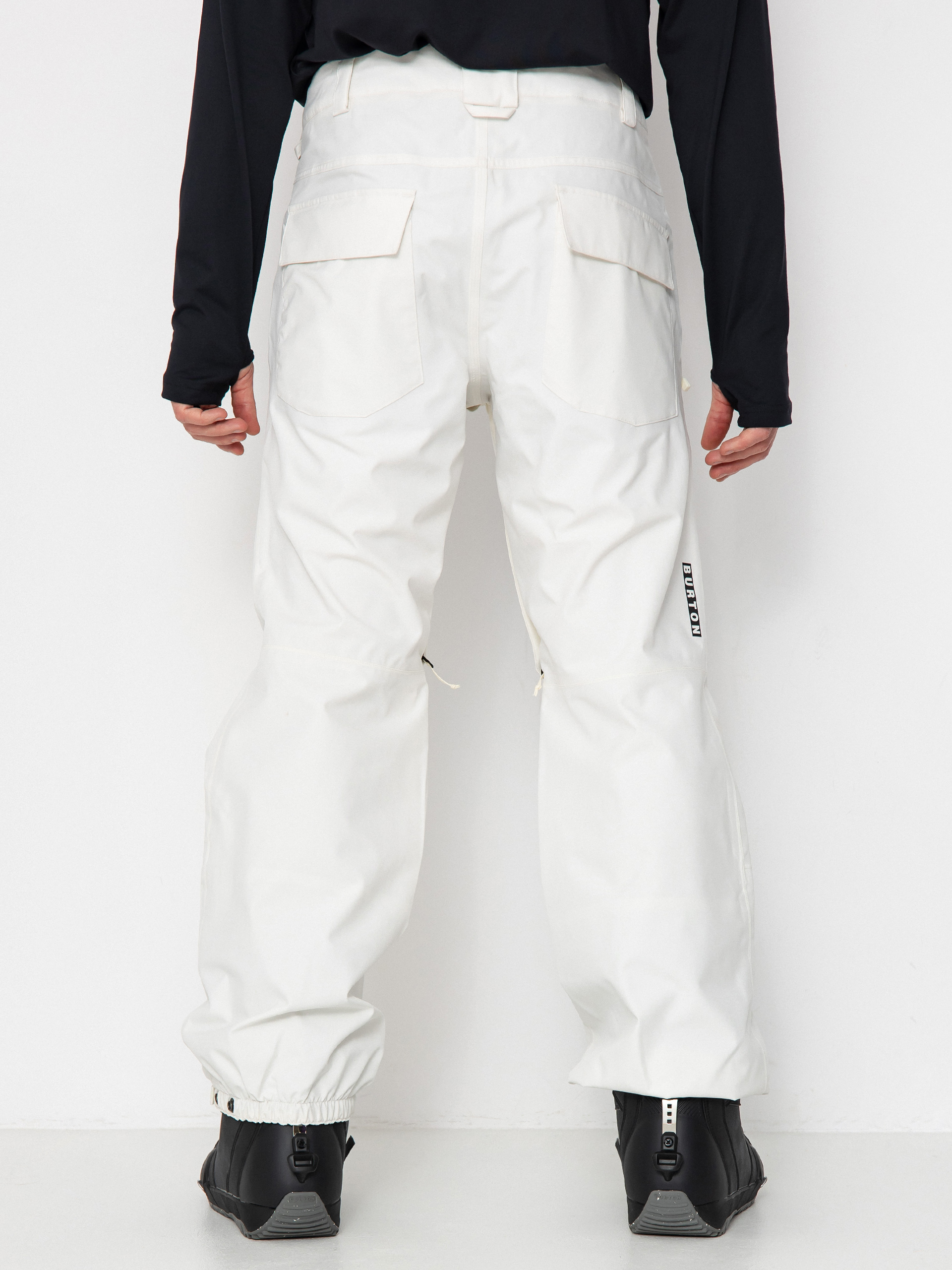Pentru bărbați Pantaloni pentru snowboard Burton Melter Plus (stout white)