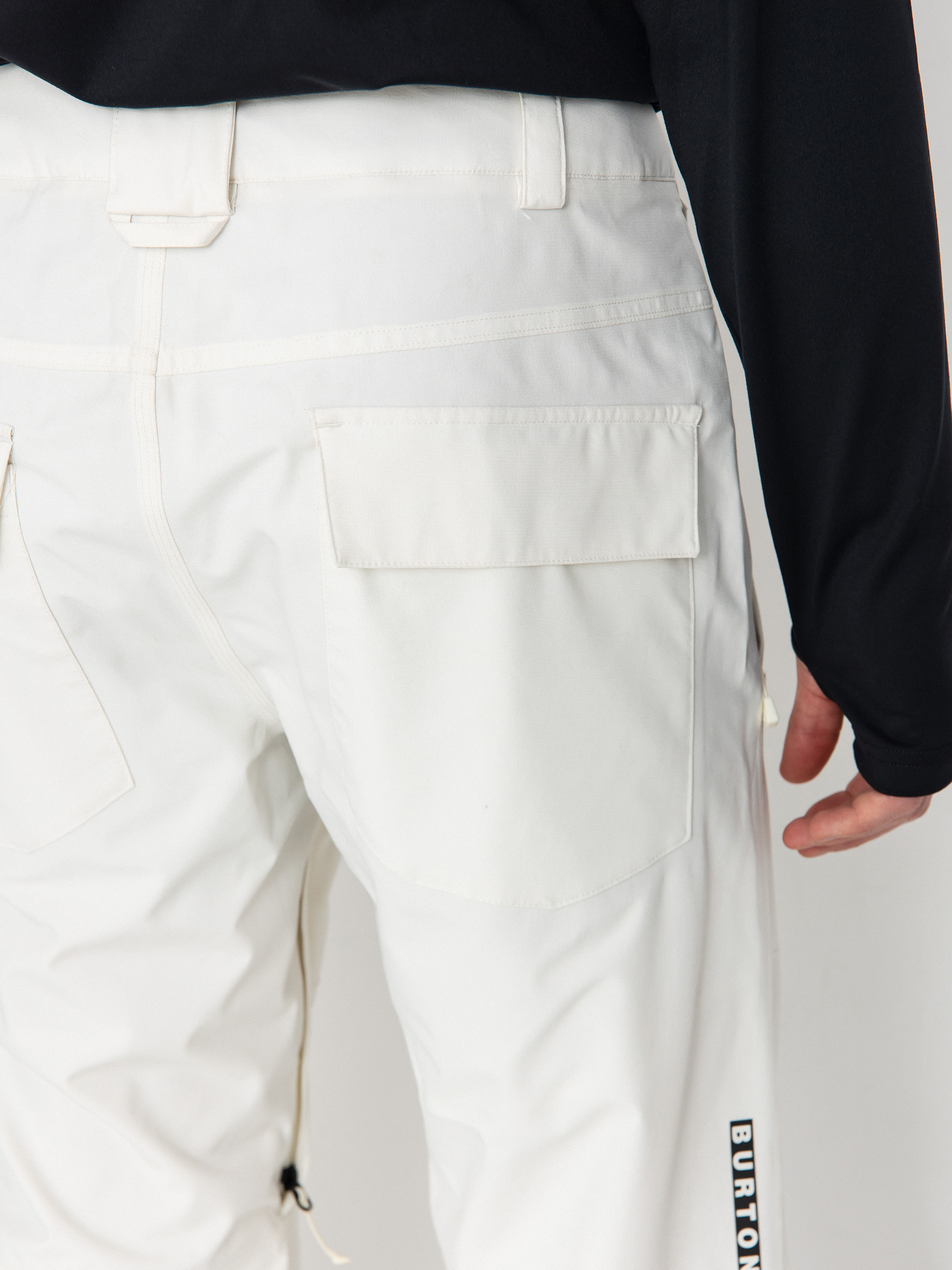 Pentru bărbați Pantaloni pentru snowboard Burton Melter Plus (stout white)