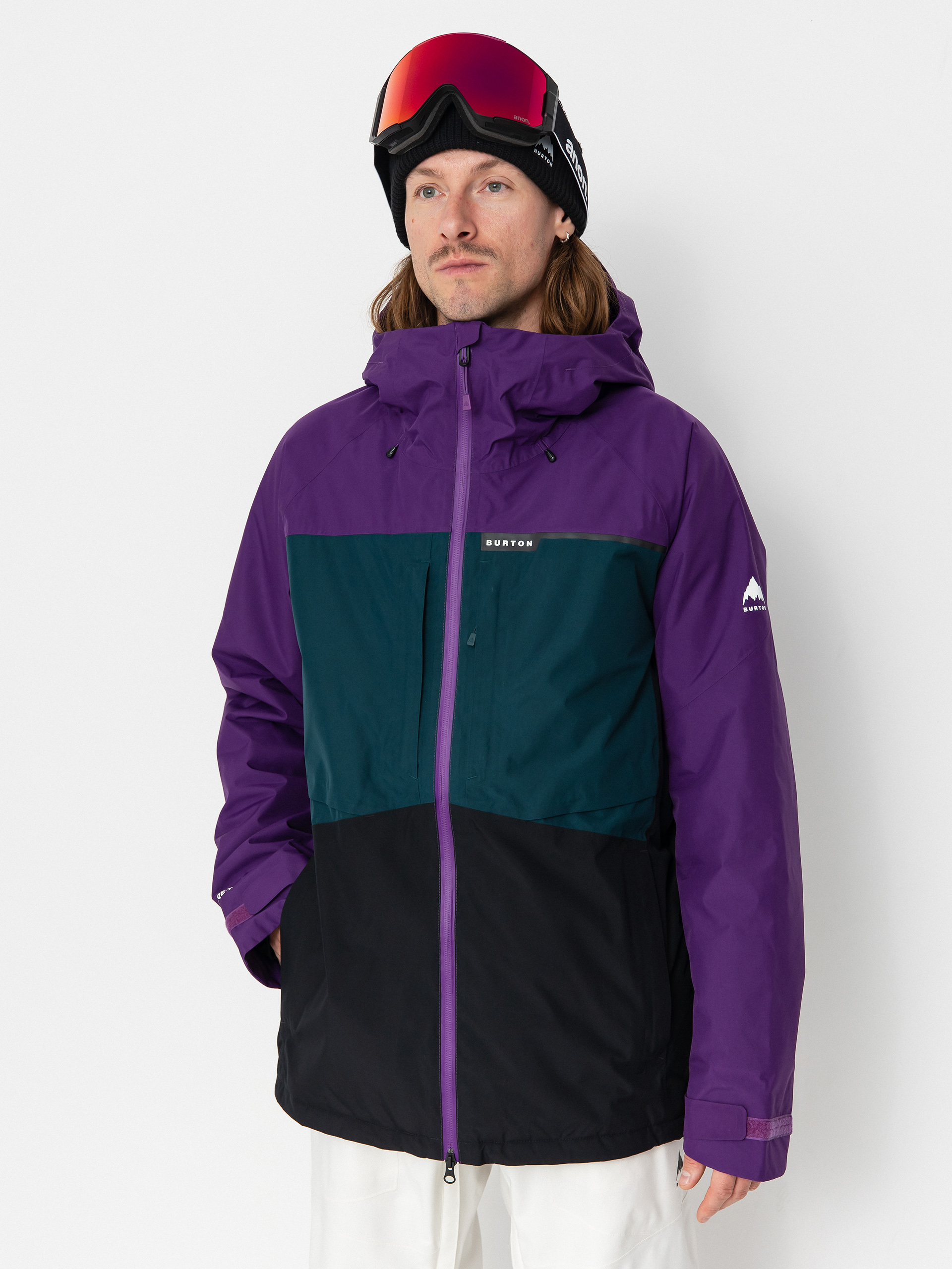 Geacă de snowboard Burton Pillowline Gore Tex (impprl/depemd/trublk)