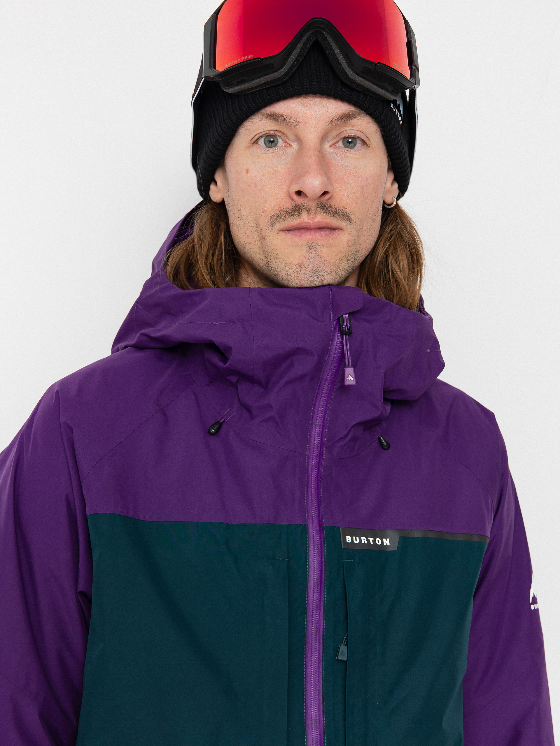 Pentru bărbați Geacă de snowboard Burton Pillowline Gore Tex (impprl/depemd/trublk)