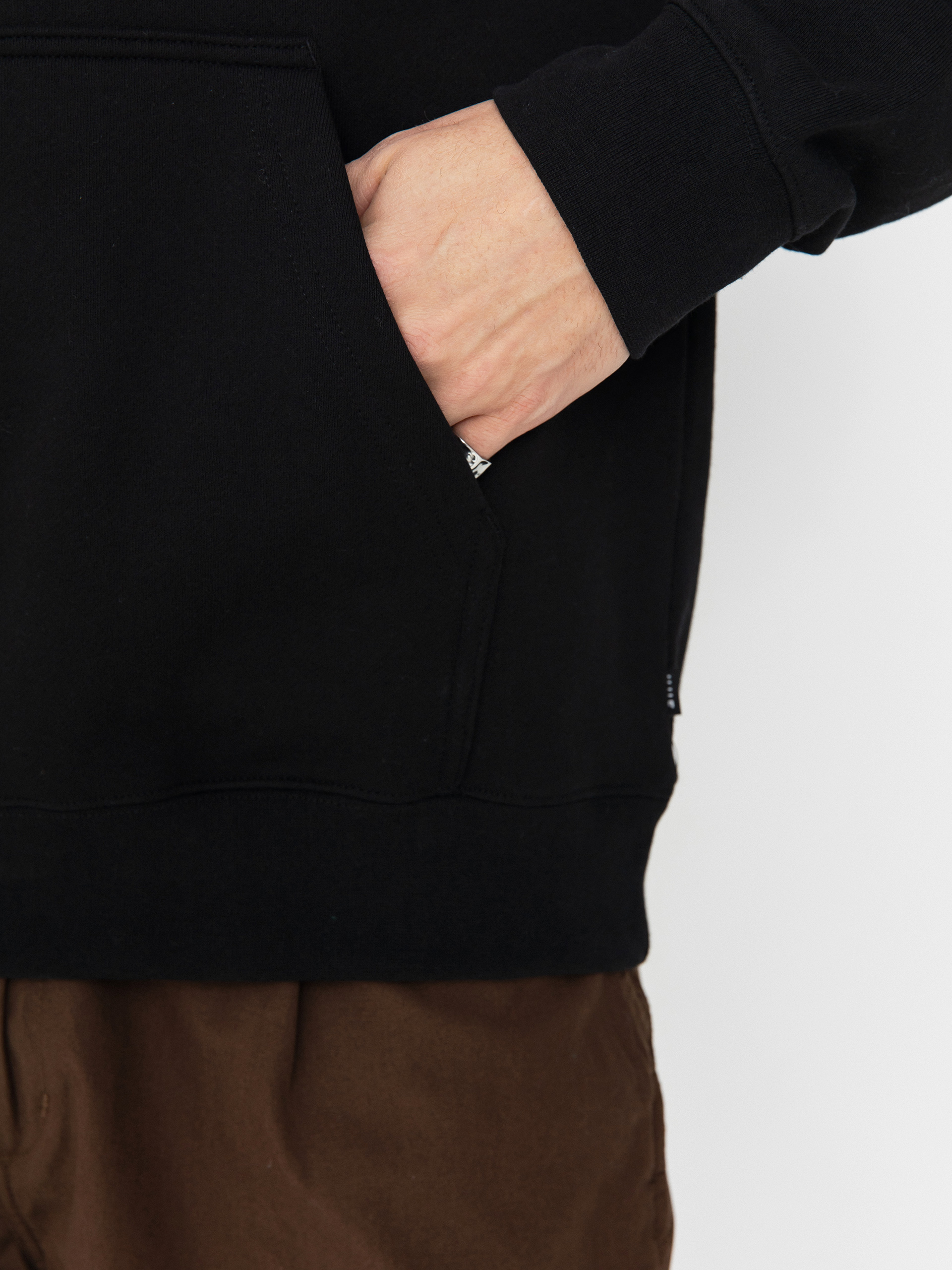 Hanorac cu glugă HUF X Bronze Plantware HD (black)